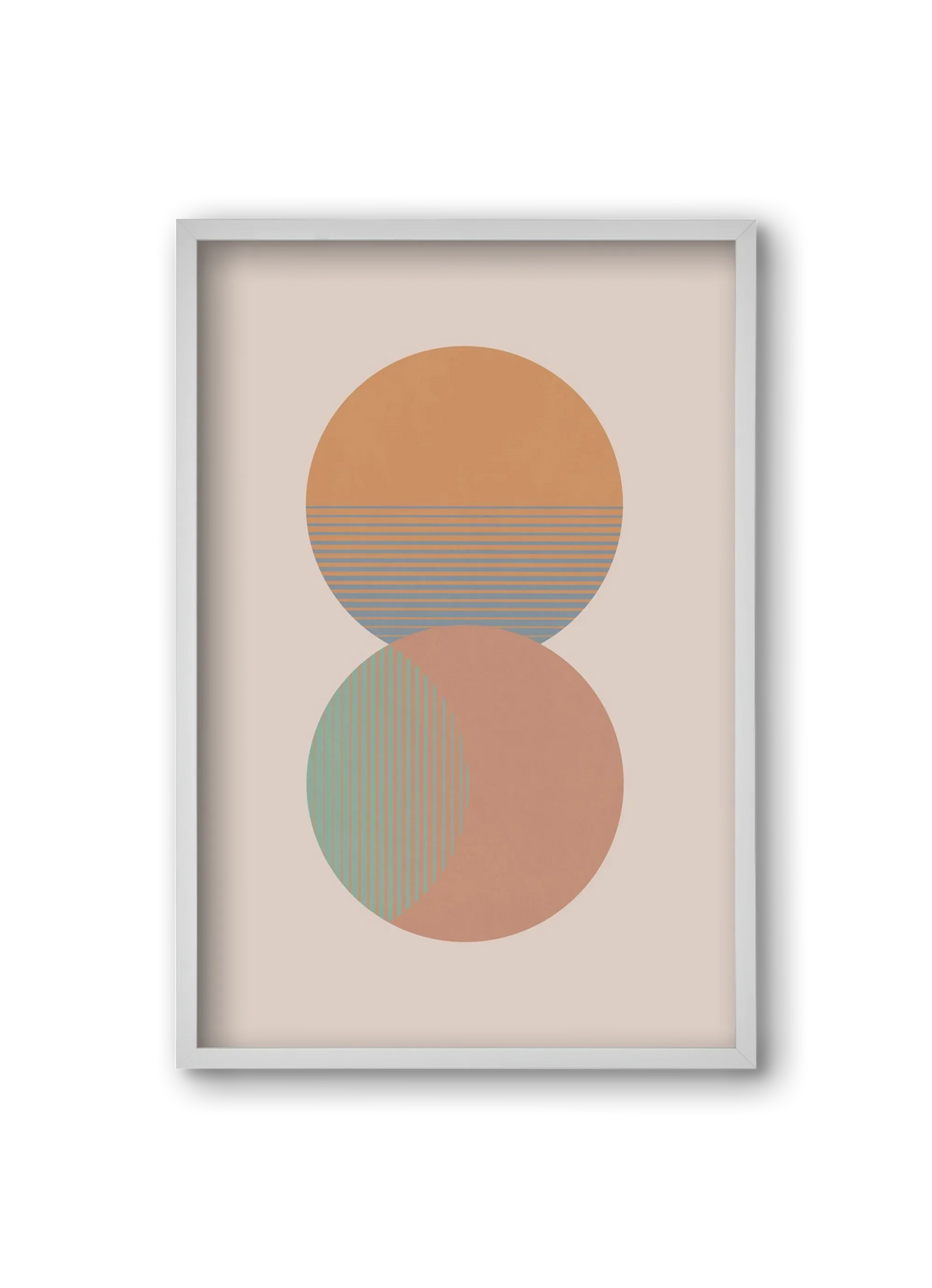 Circle Sun & Moon Colour - artbridge