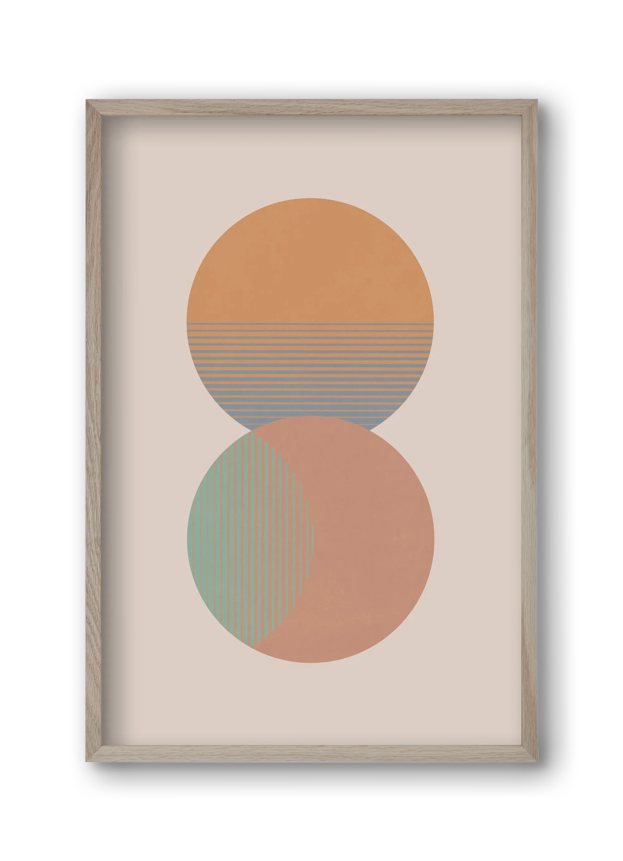 Circle Sun & Moon Colour - artbridge