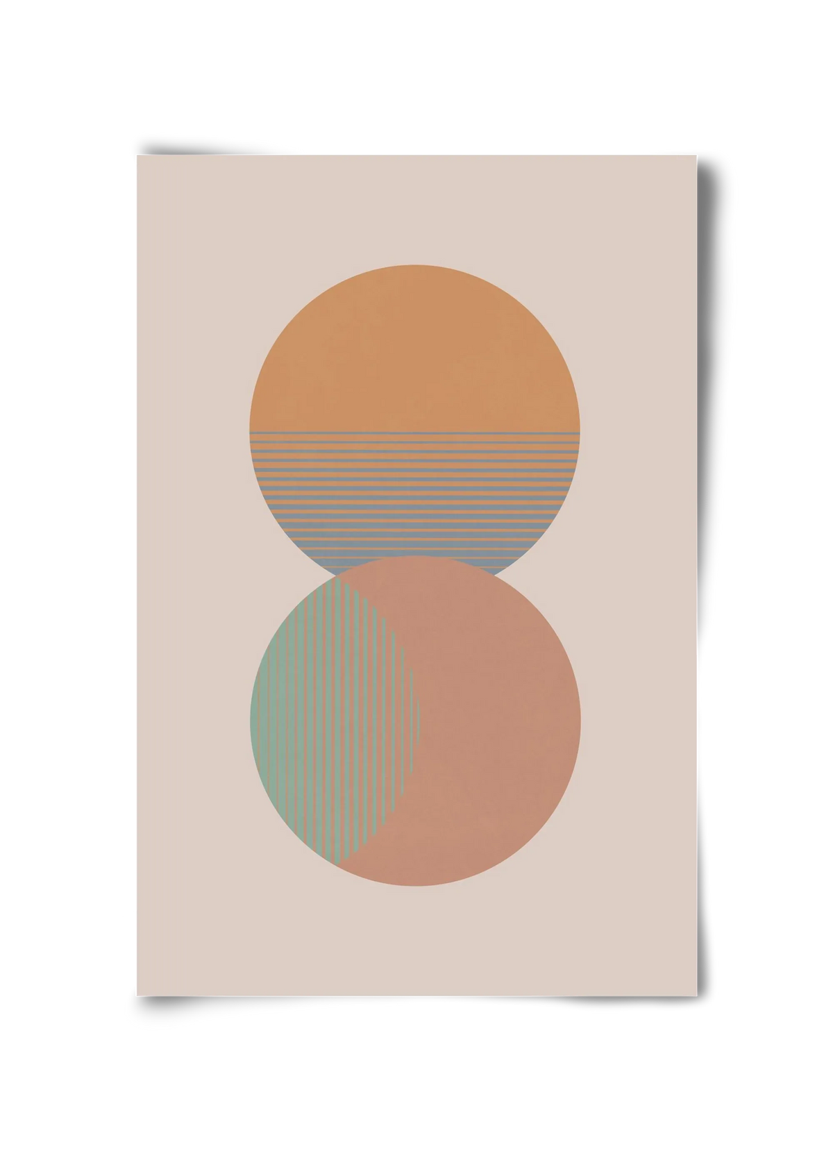 Circle Sun & Moon Colour - artbridge