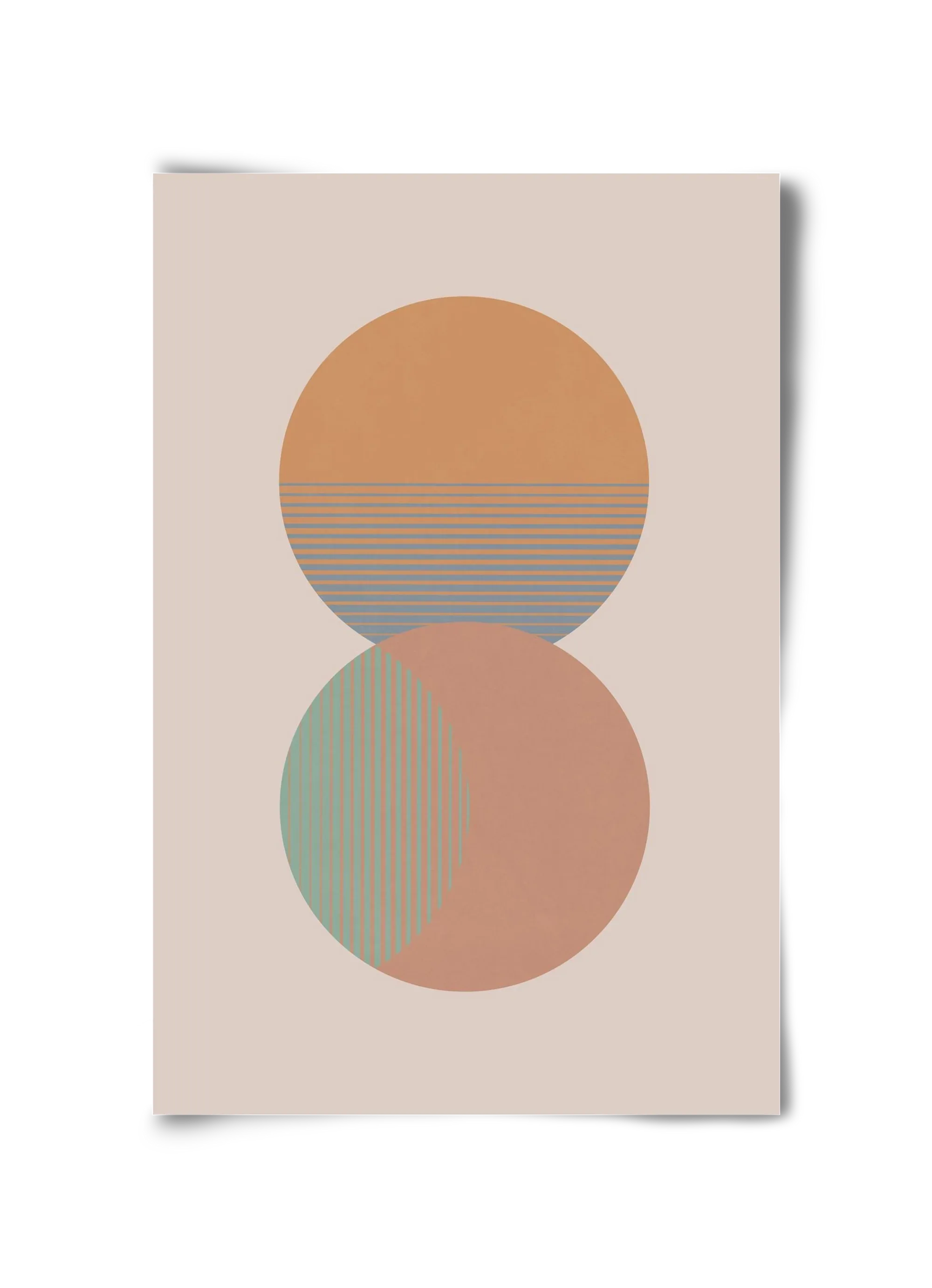 Circle Sun & Moon Colour - artbridge