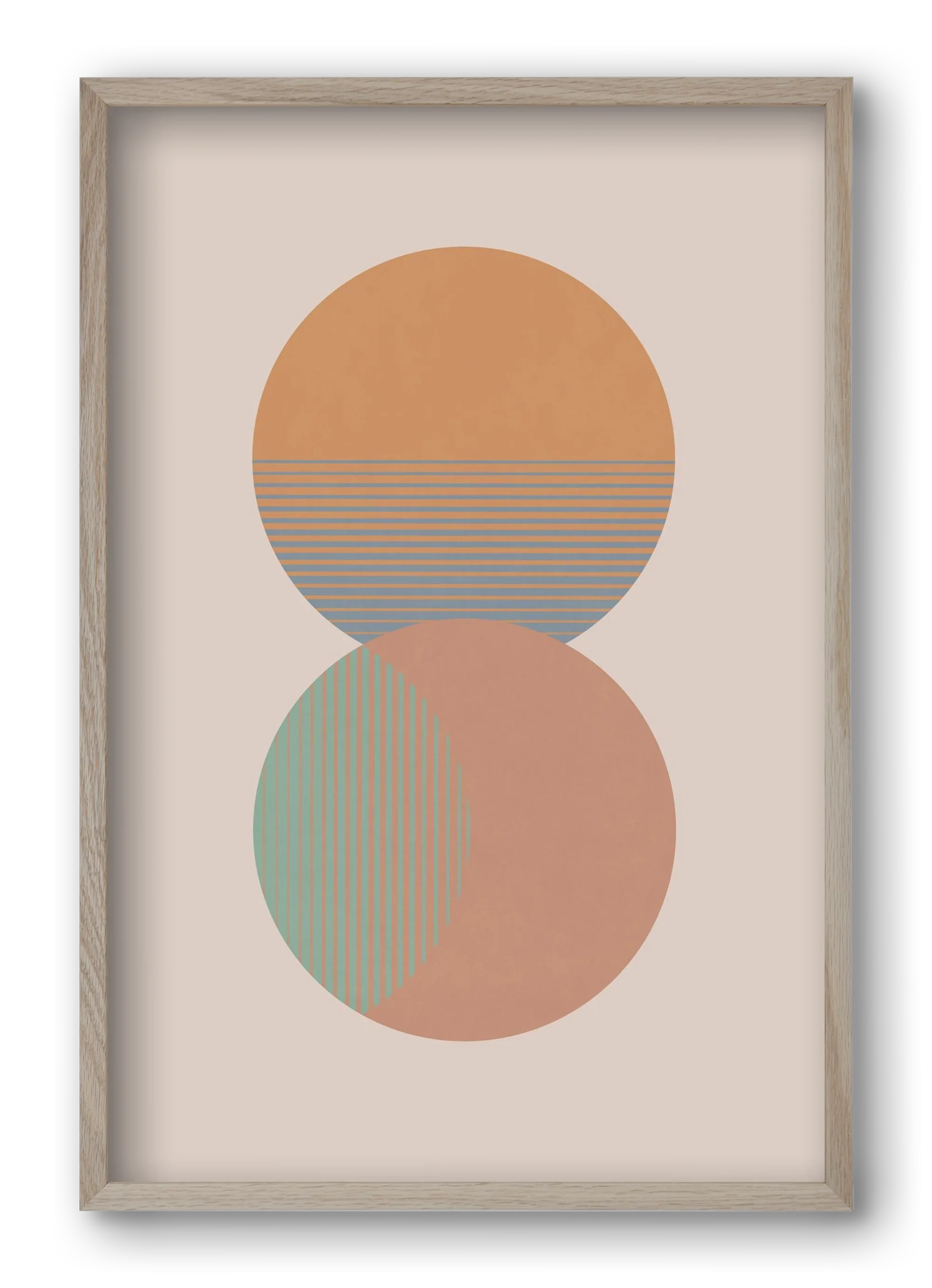 Circle Sun & Moon Colour - artbridge