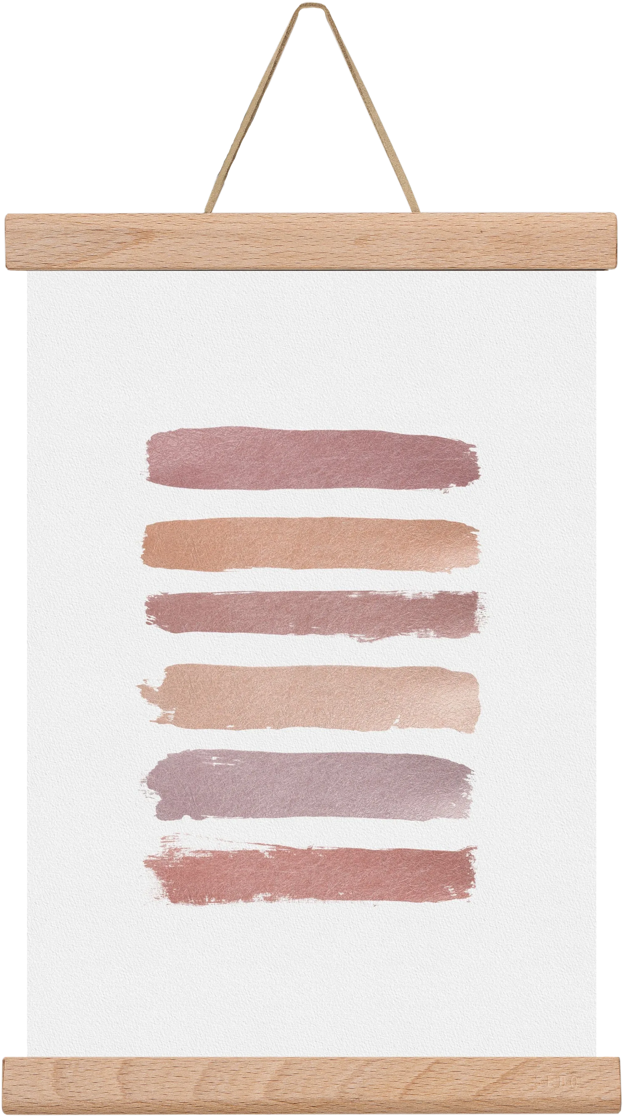 Dusty Rose Stripes - artbridge