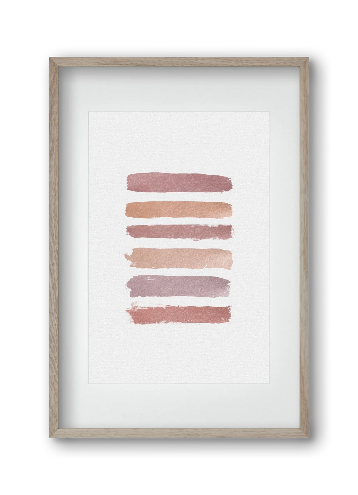 Dusty Rose Stripes - artbridge