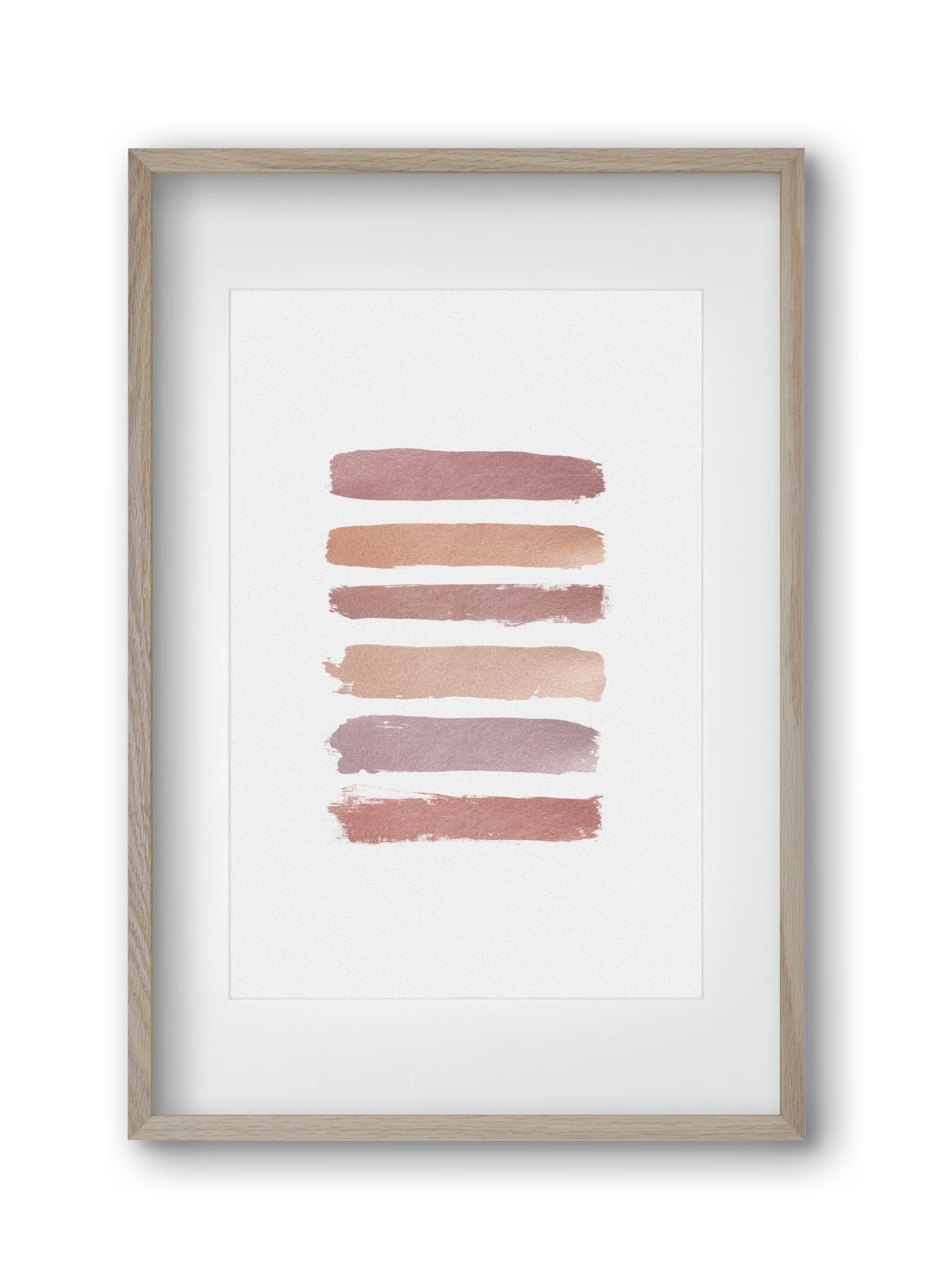 Dusty Rose Stripes - artbridge