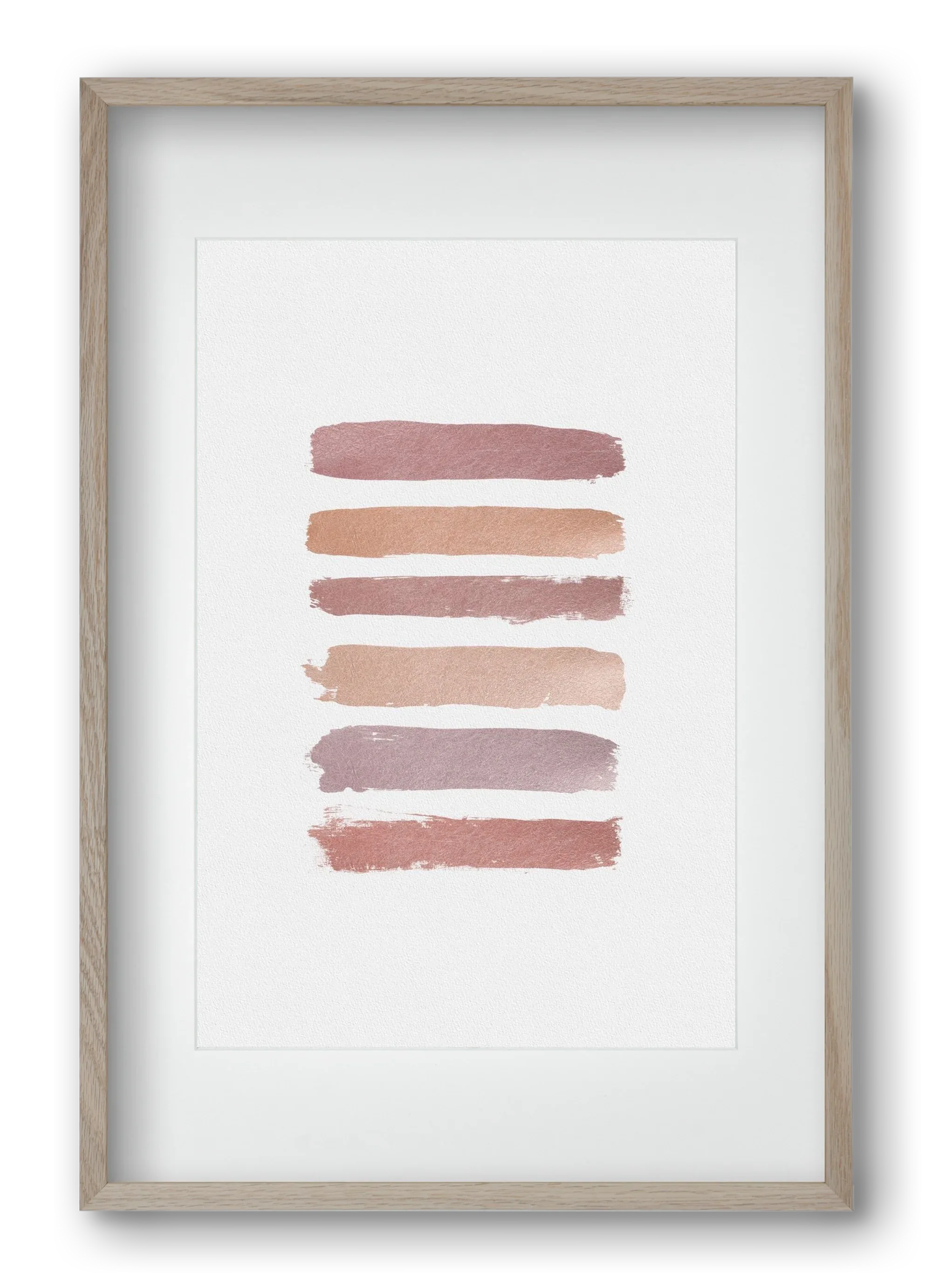 Dusty Rose Stripes - artbridge