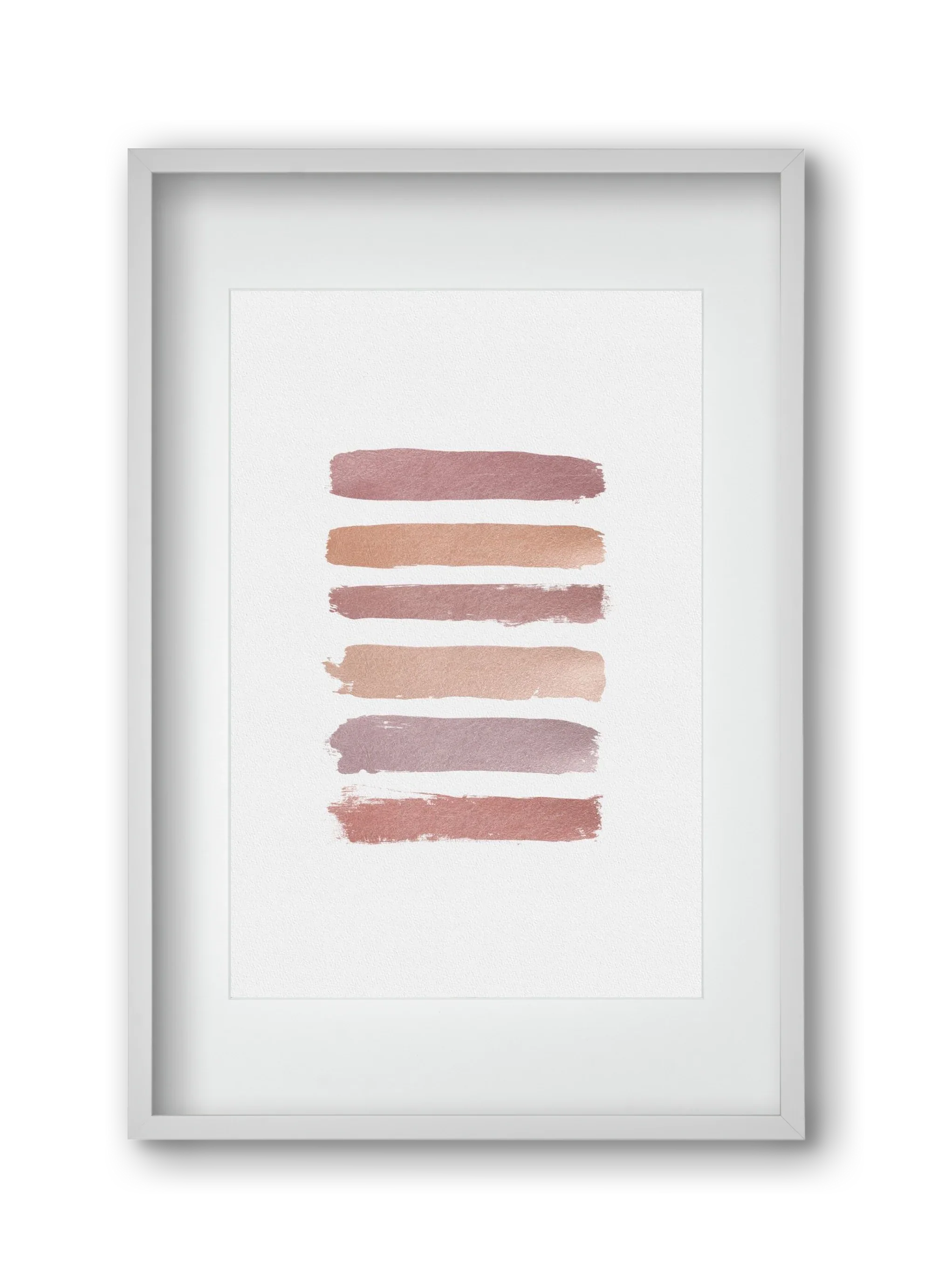 Dusty Rose Stripes - artbridge