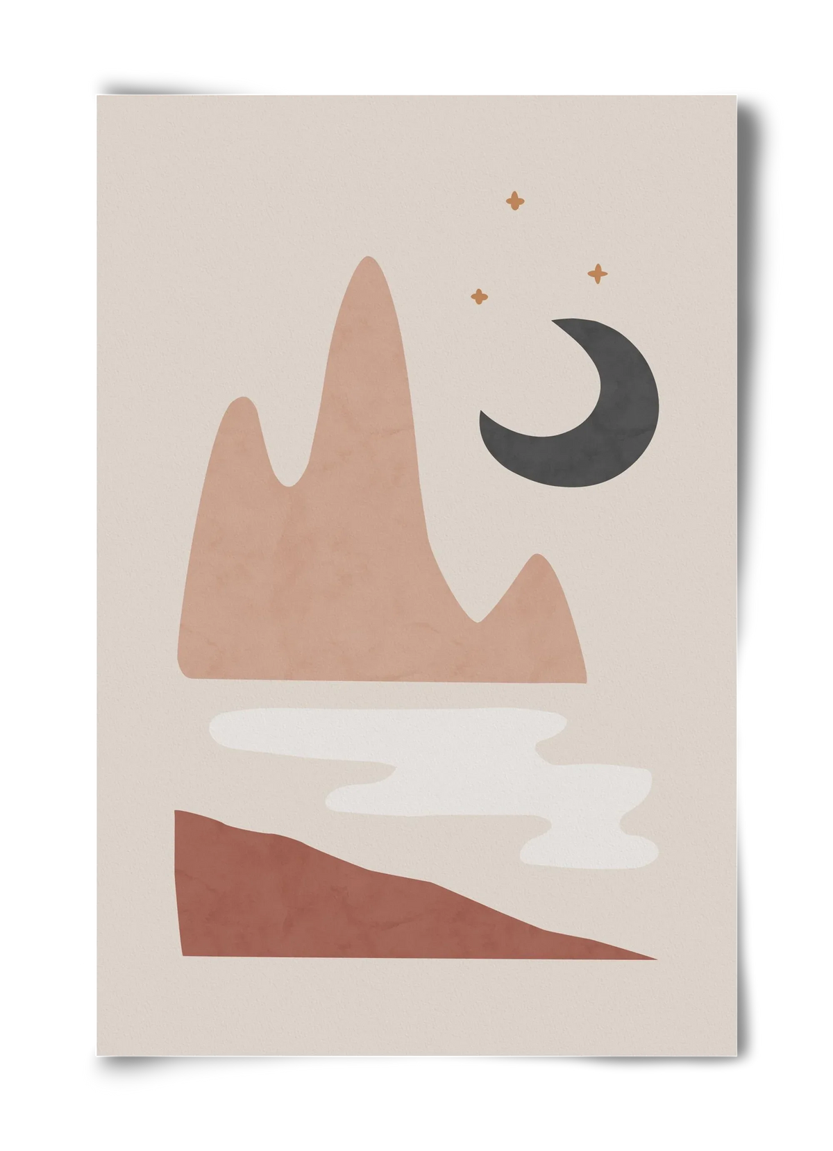 Landscape & Moon - artbridge