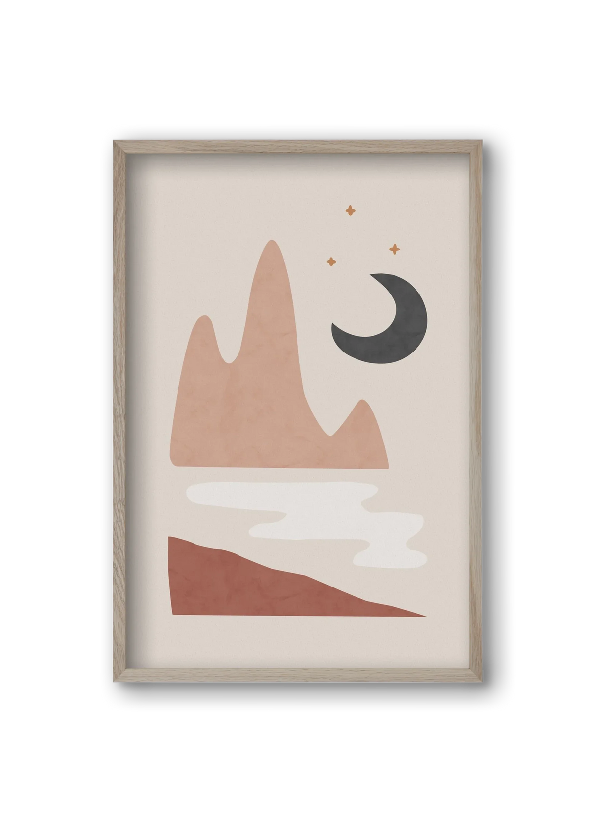 Landscape & Moon - artbridge