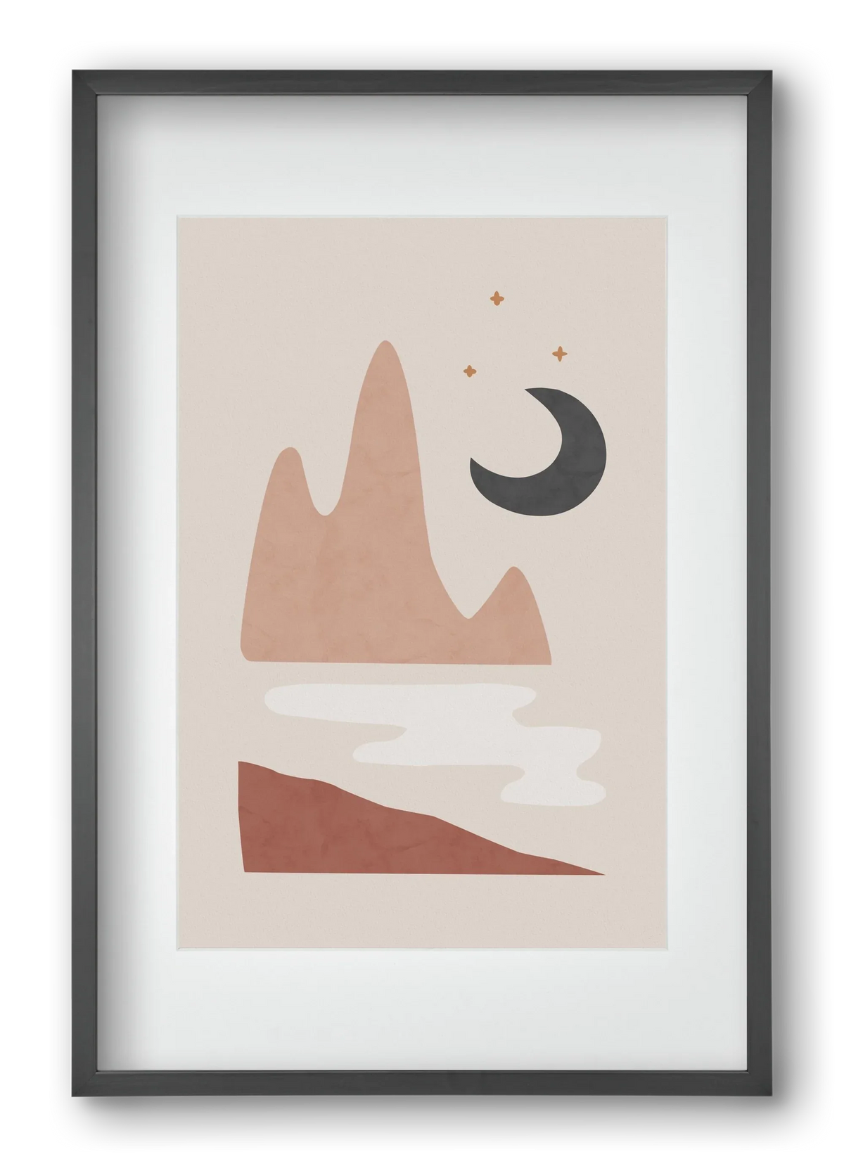 Landscape & Moon - artbridge