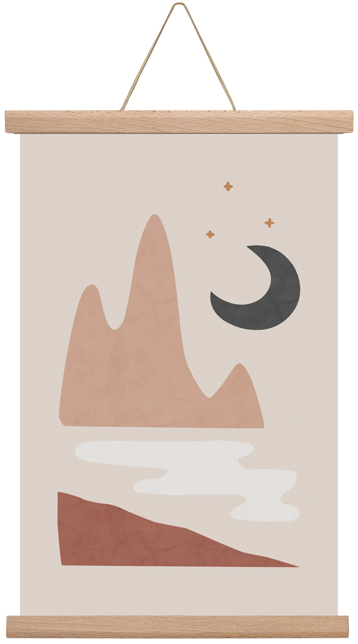 Landscape & Moon - artbridge