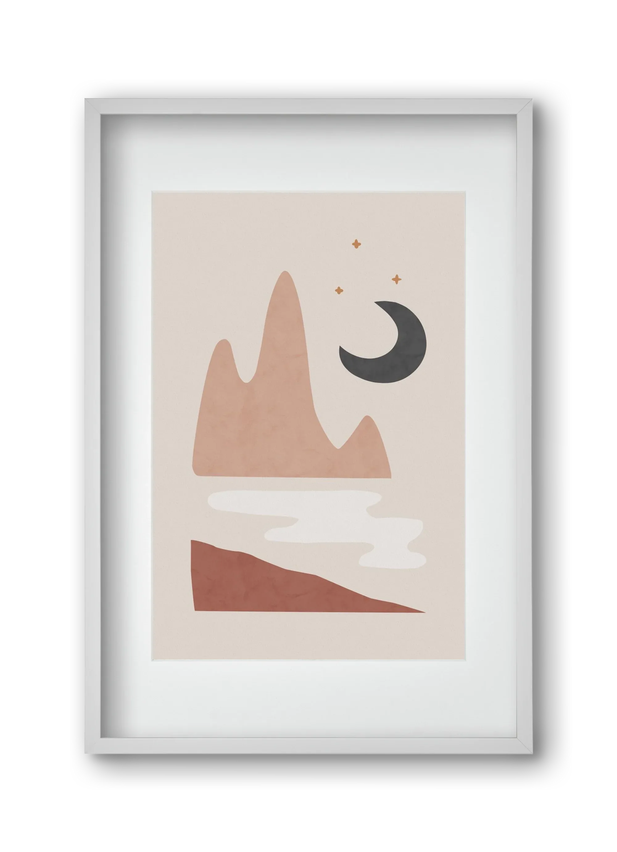 Landscape & Moon - artbridge
