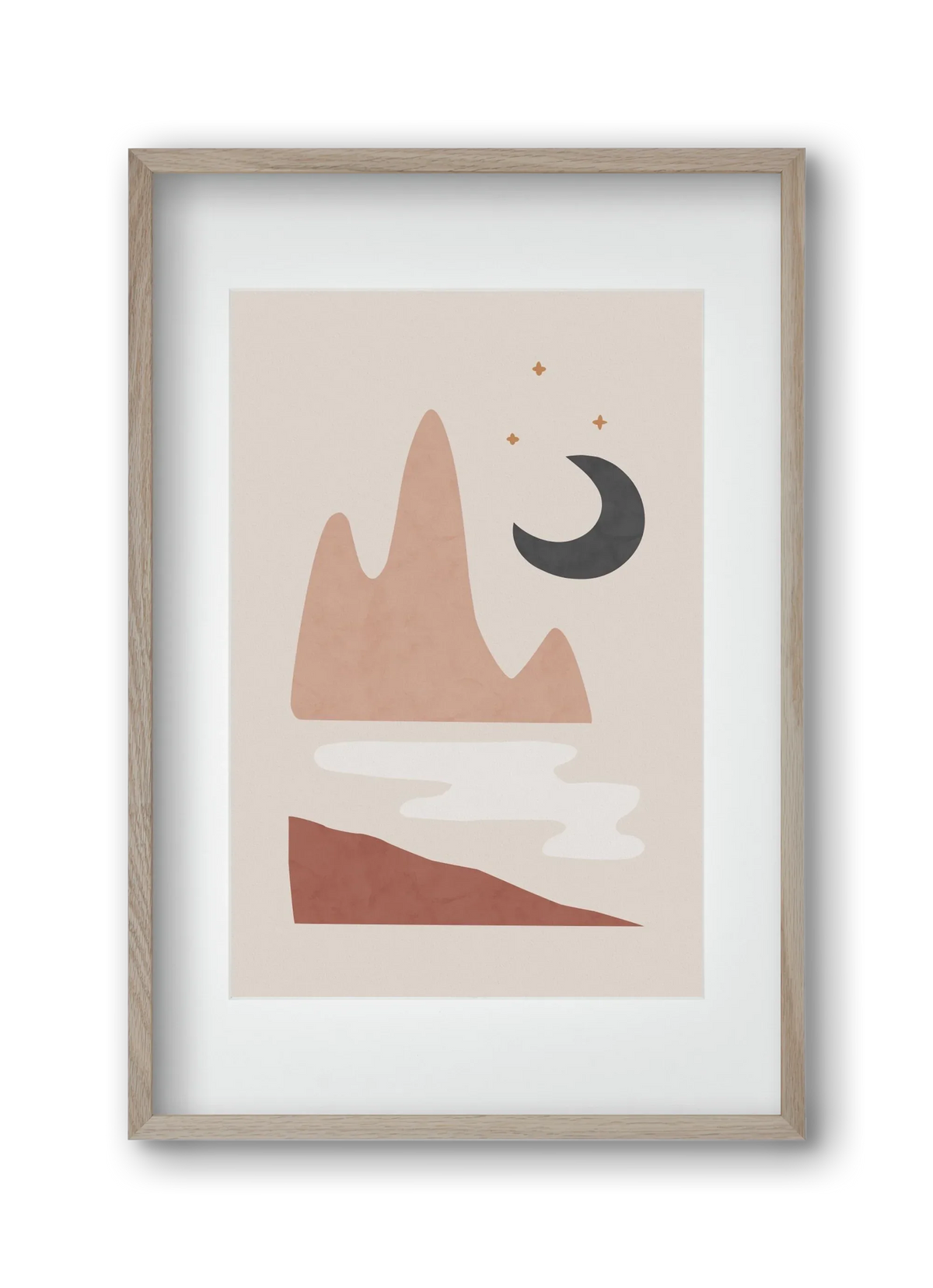 Landscape & Moon - artbridge