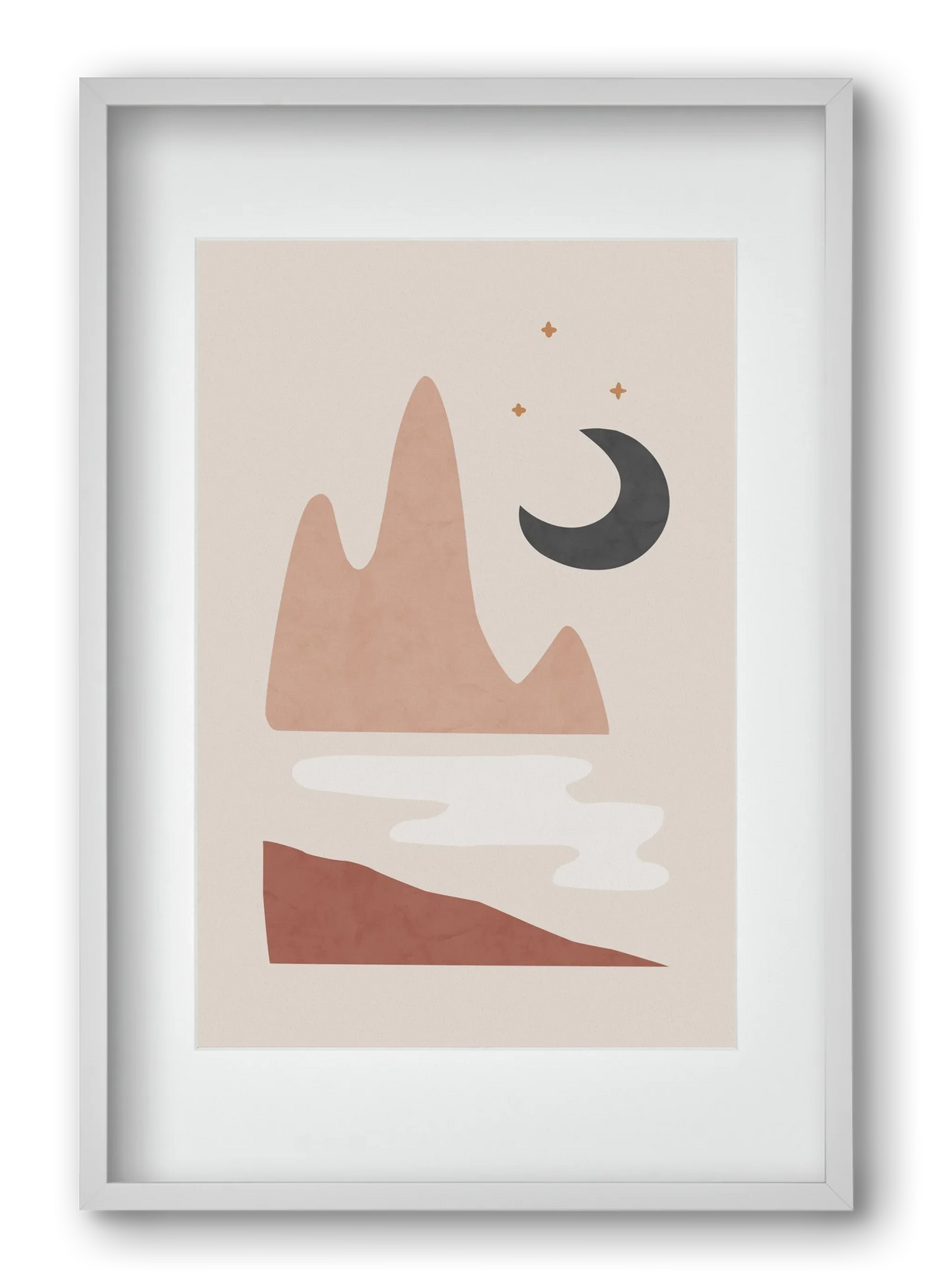 Landscape & Moon - artbridge