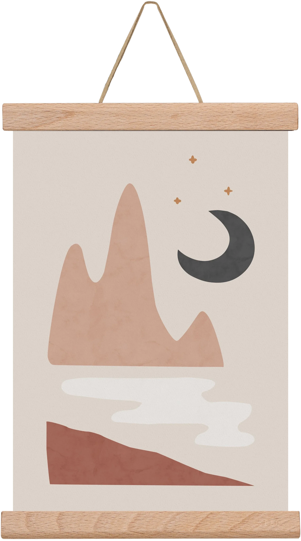 Landscape & Moon - artbridge