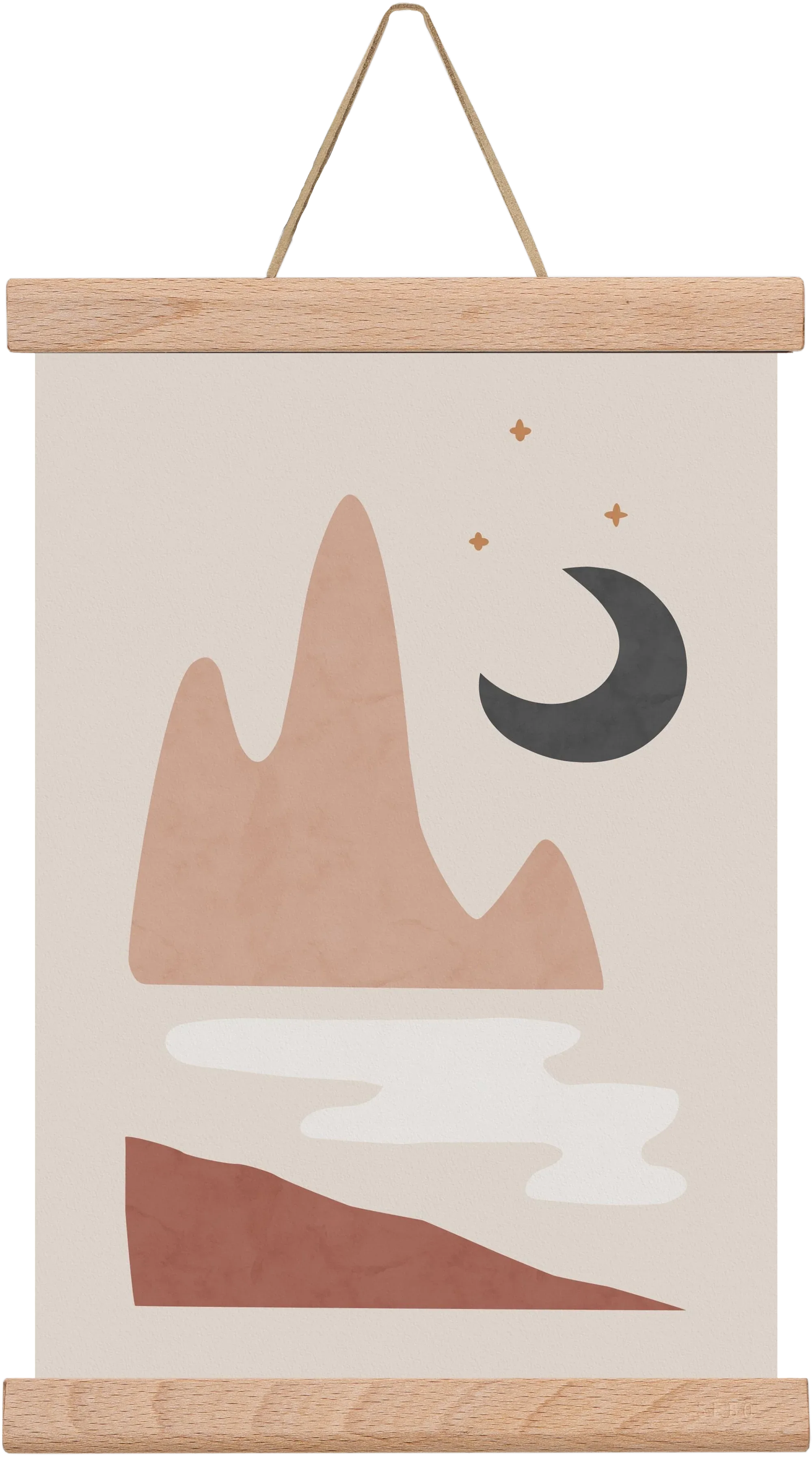 Landscape & Moon - artbridge