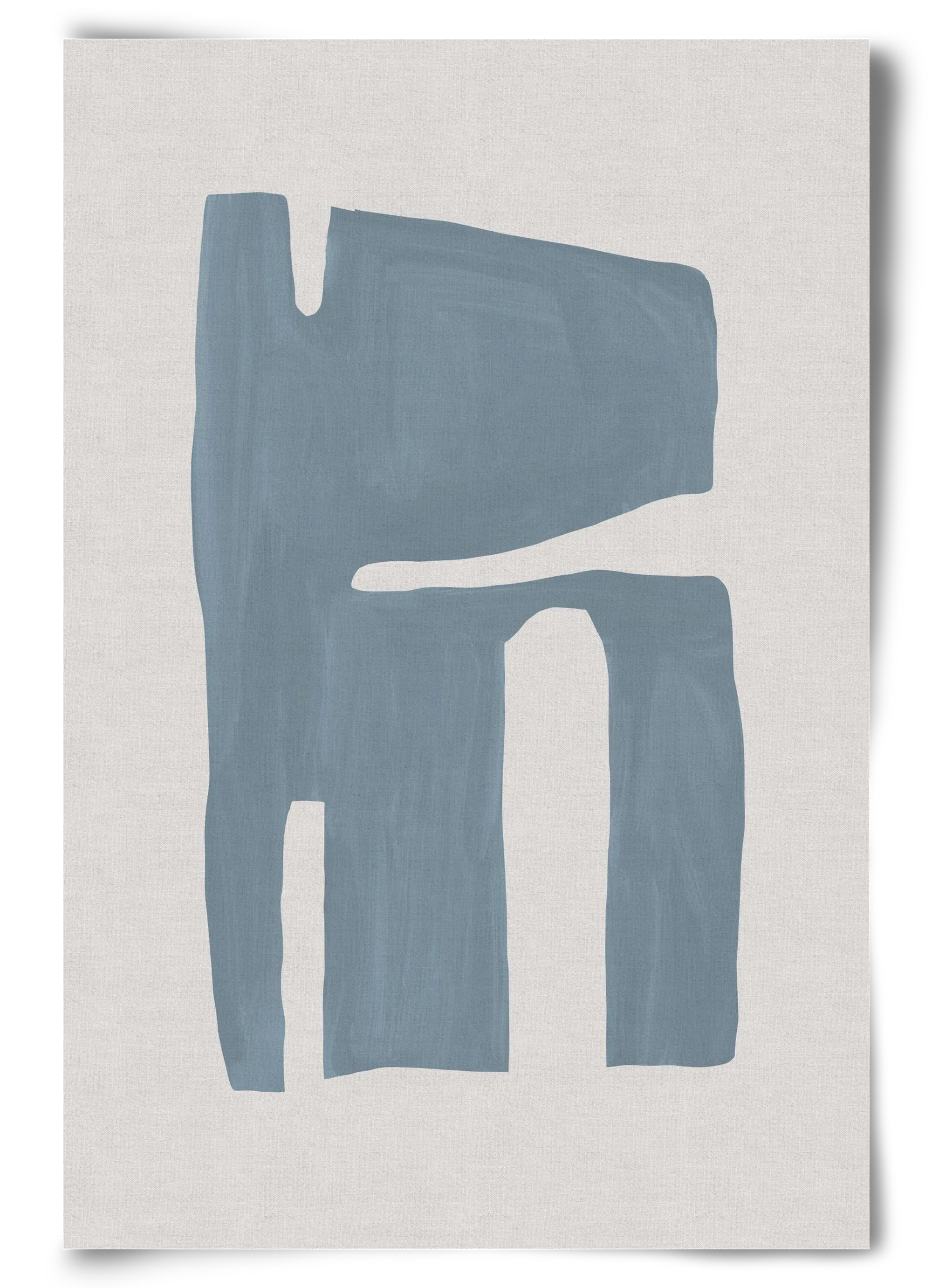 Mid Century Blue II - artbridge