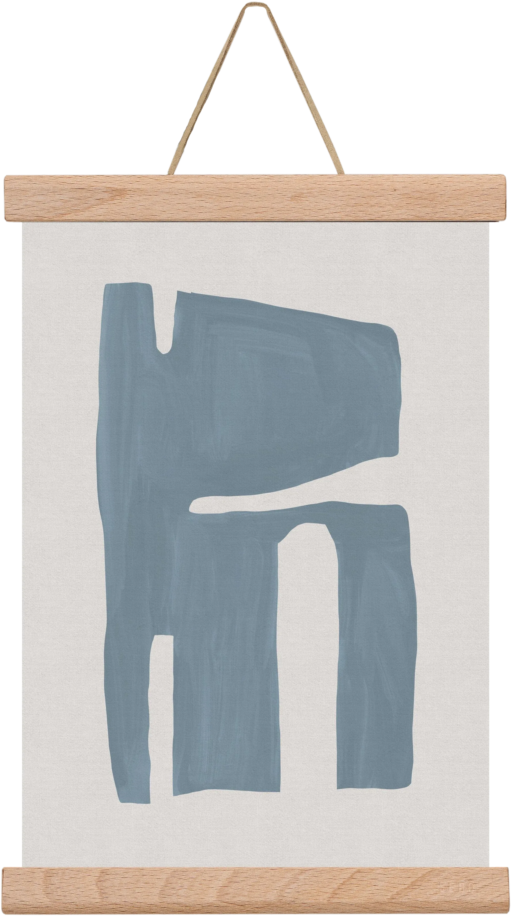 Mid Century Blue II - artbridge