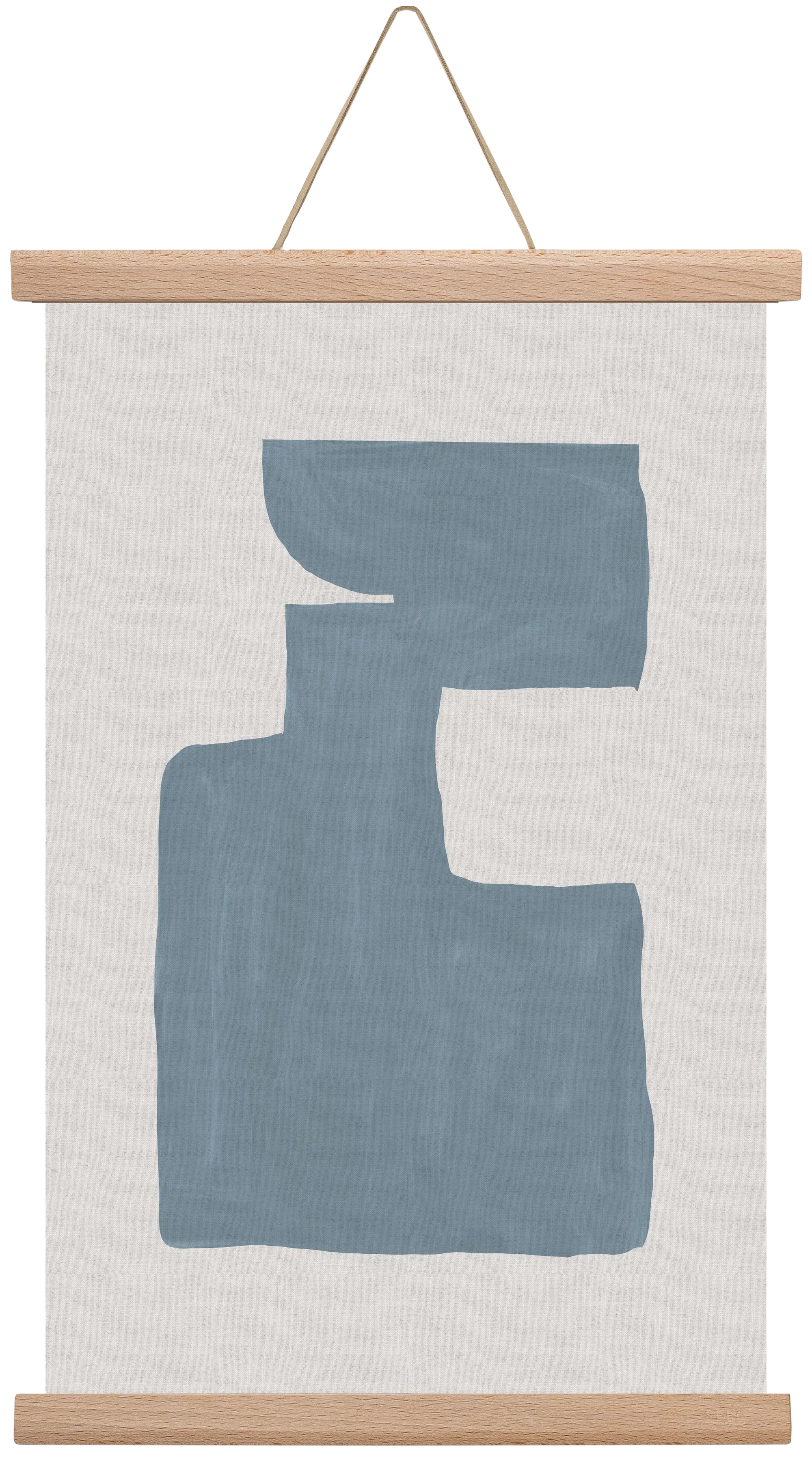 Mid Century Blue III - artbridge
