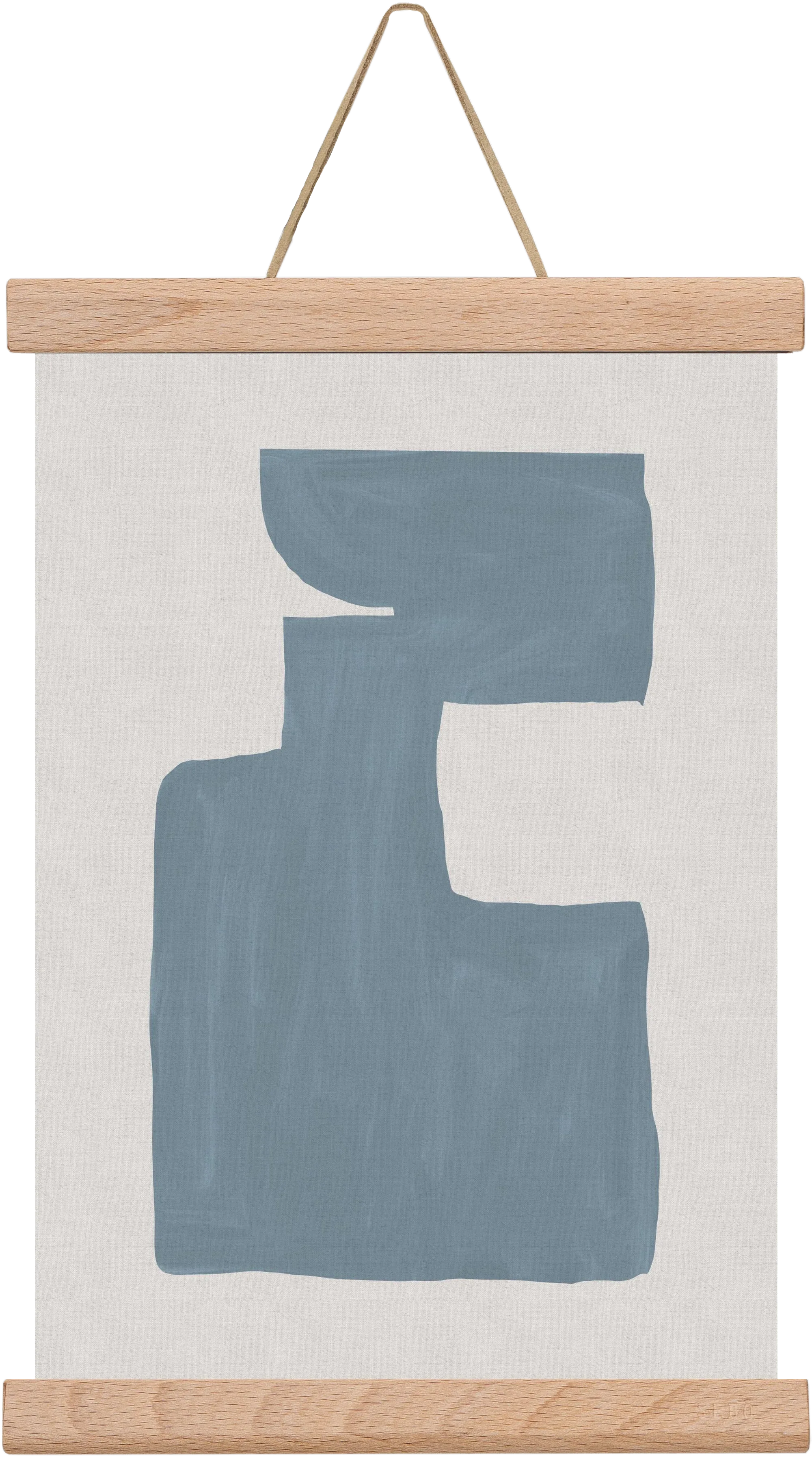 Mid Century Blue III - artbridge
