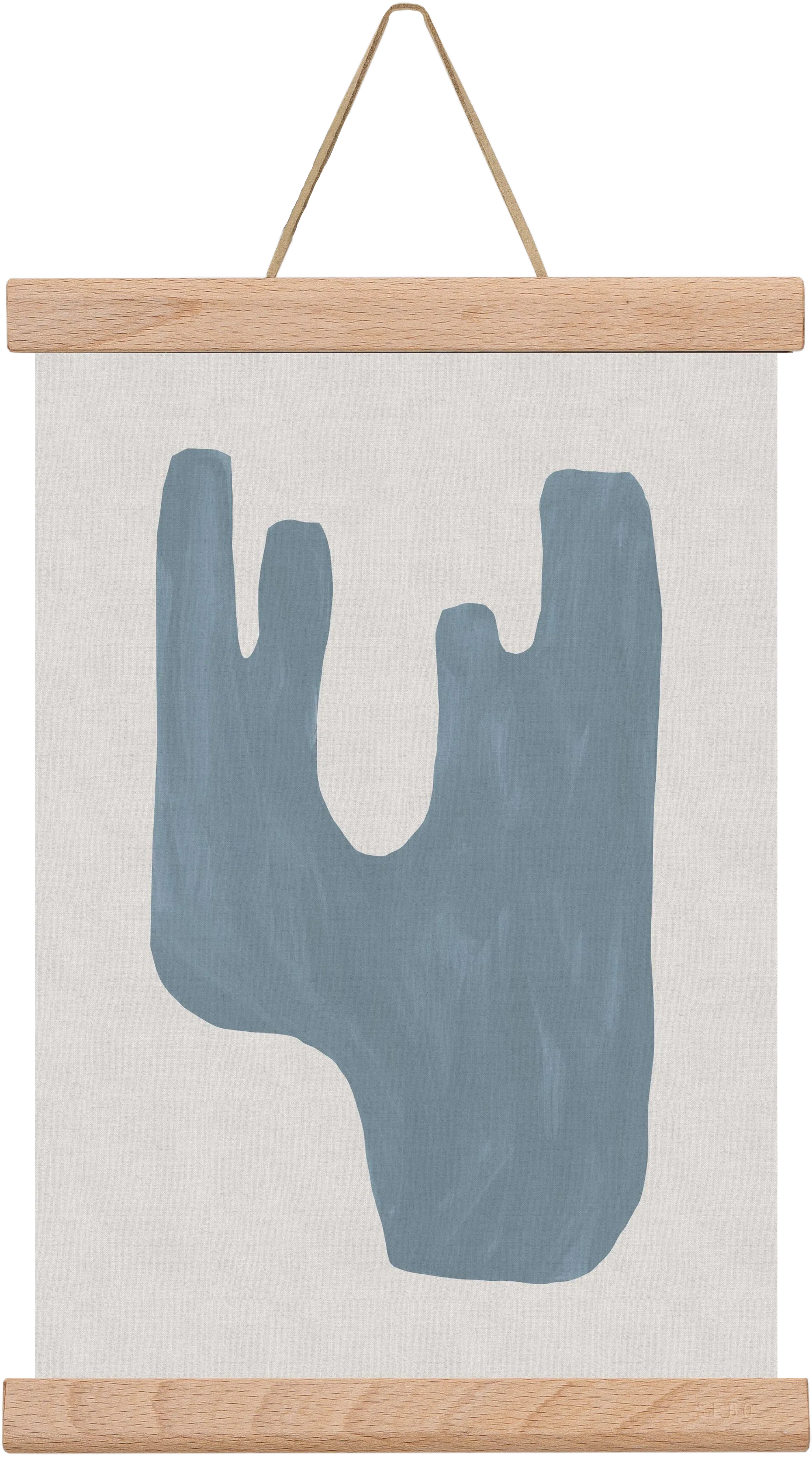 Mid Century Blue IV - artbridge