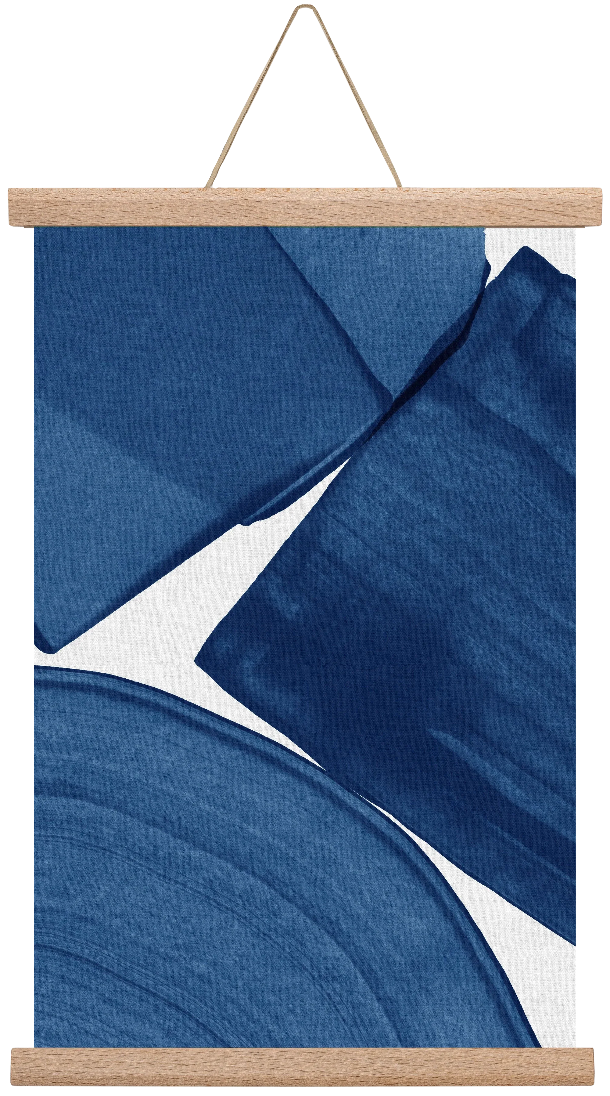 Modern Painting Blue II - artbridge