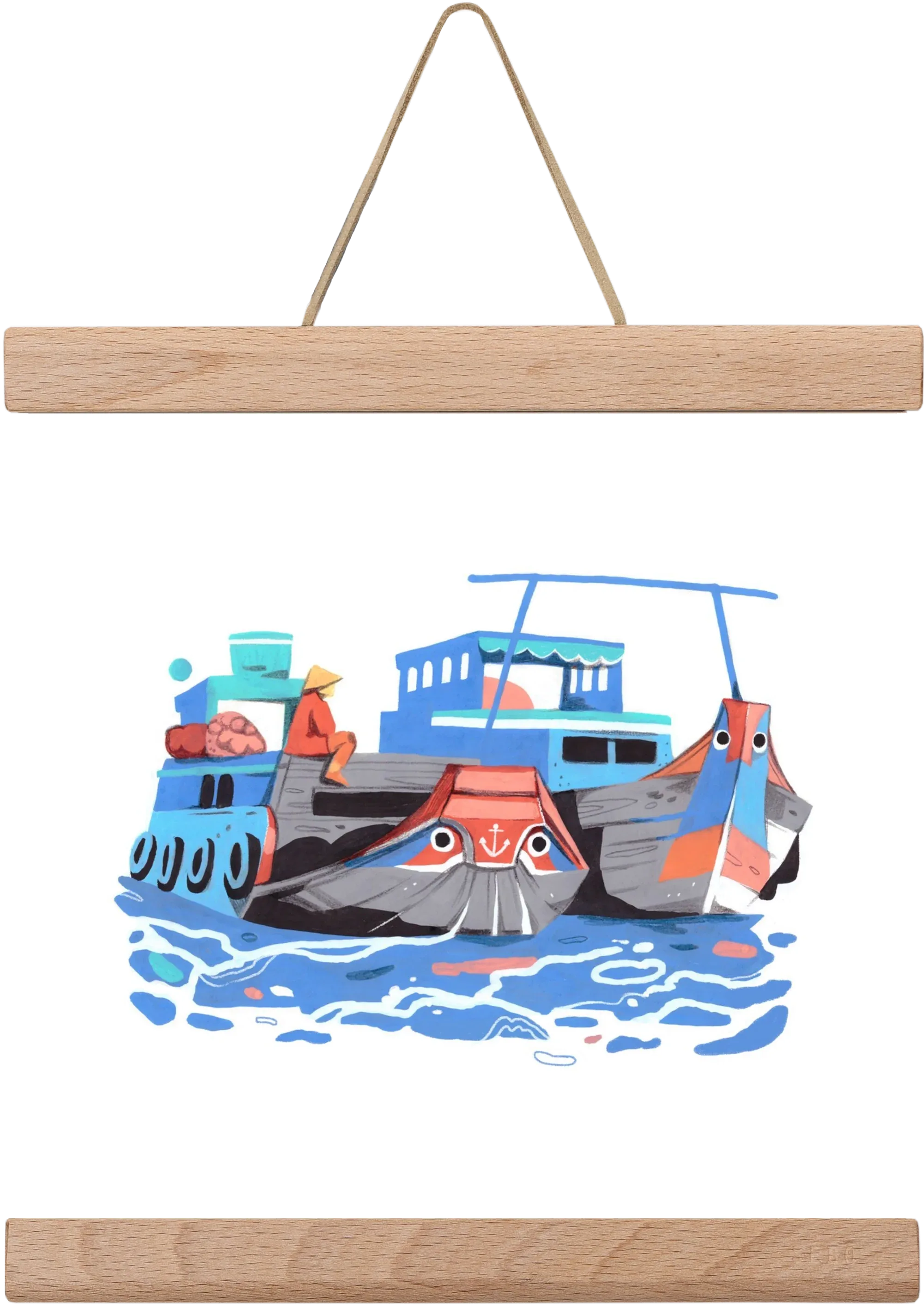 Cai Rang floating market - artbridge