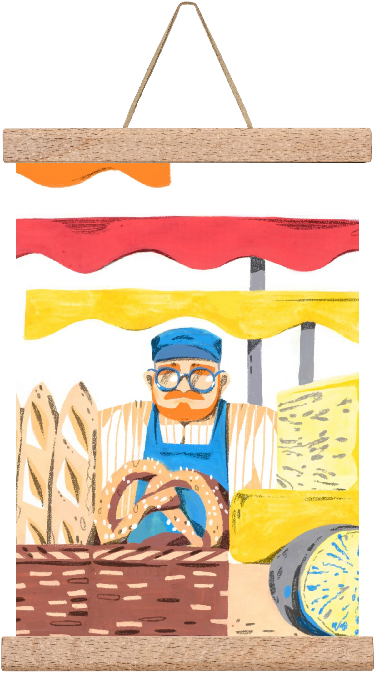 Cheese market - artbridge