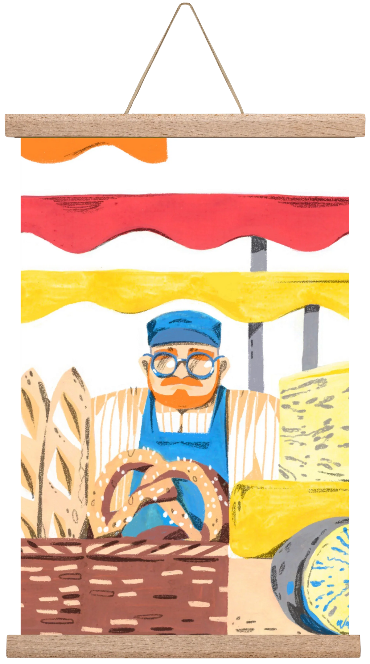 Cheese market - artbridge