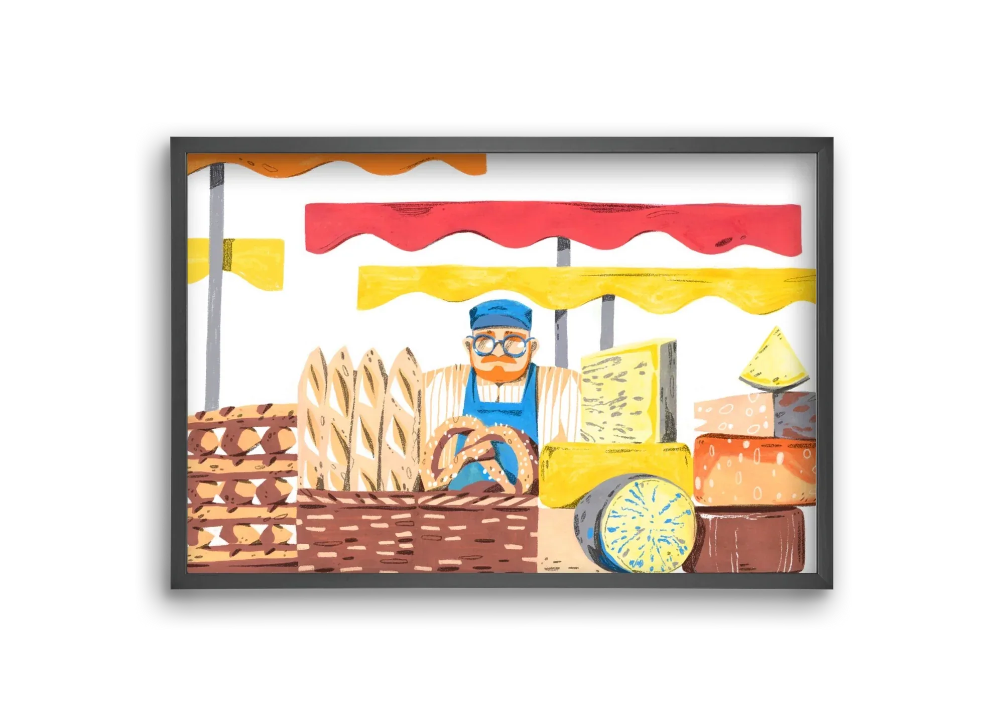 Cheese market - artbridge
