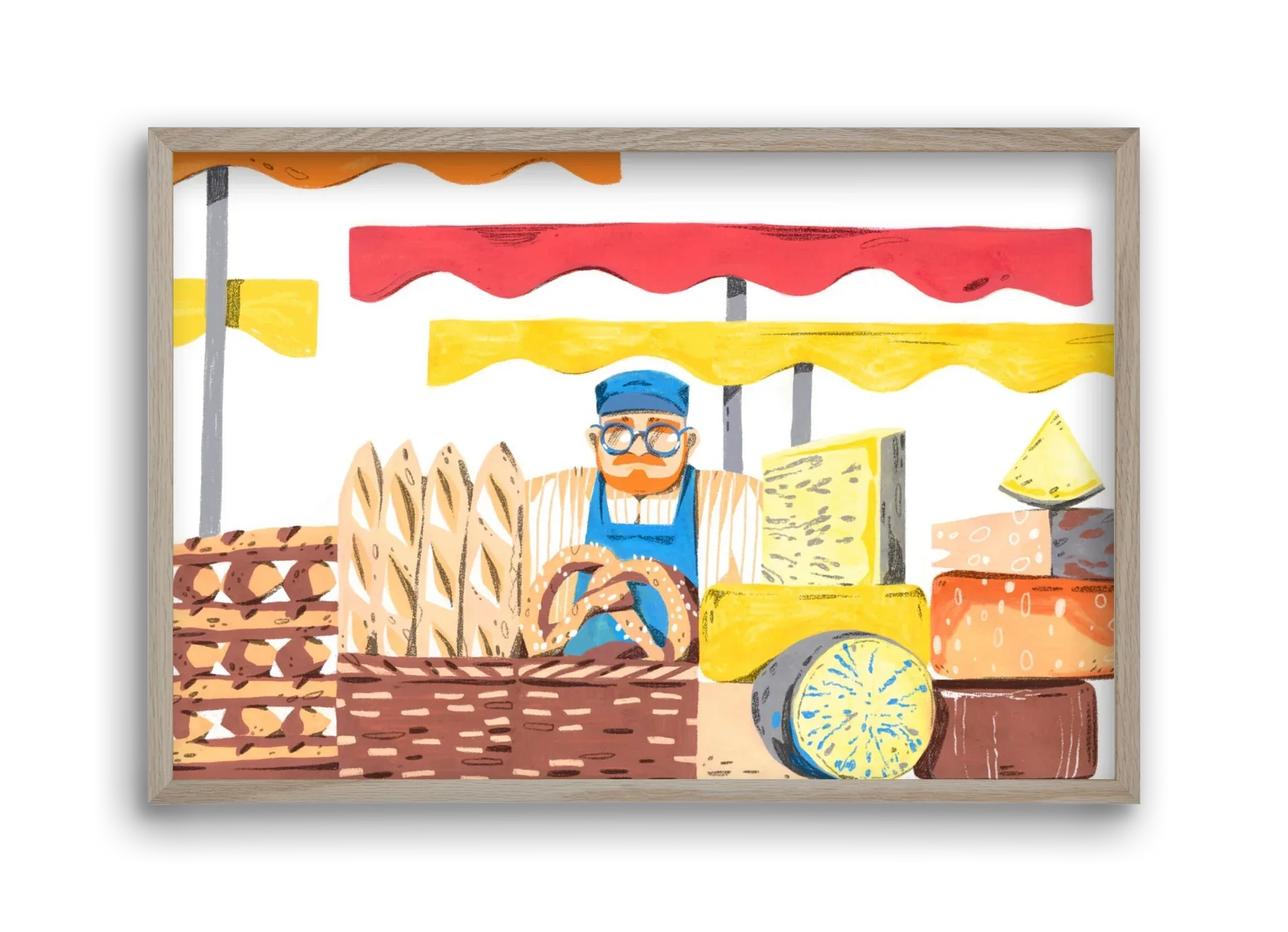Cheese market - artbridge