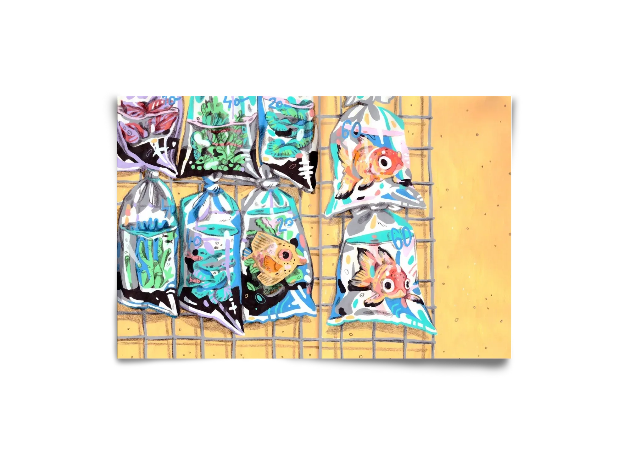 Goldfish market - artbridge