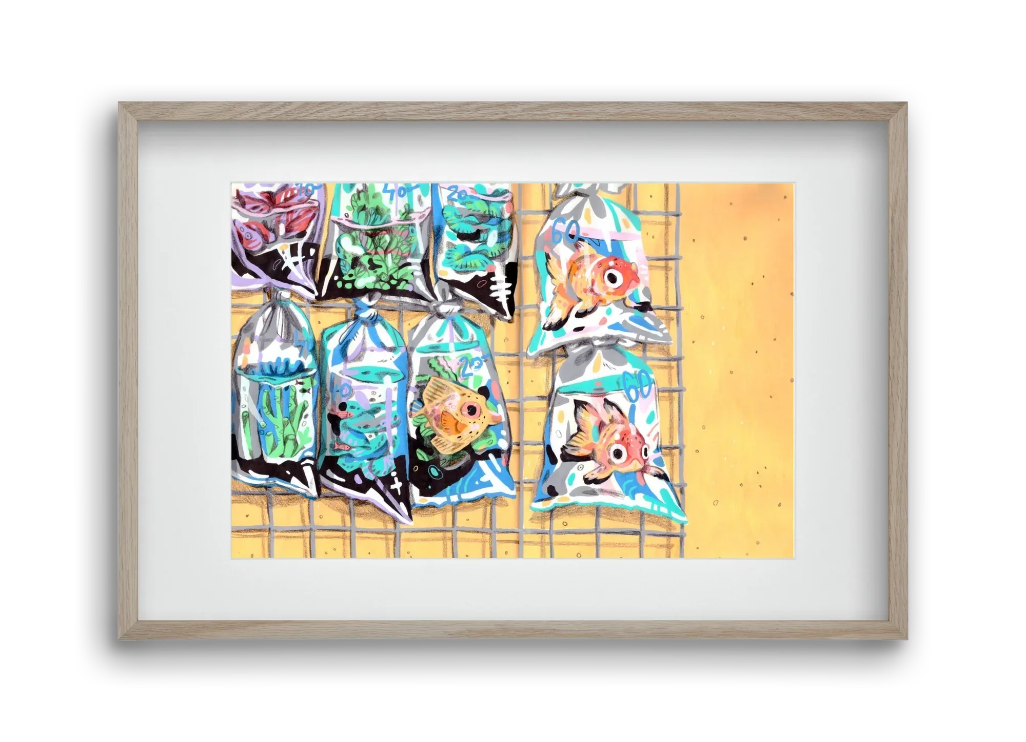 Goldfish market - artbridge