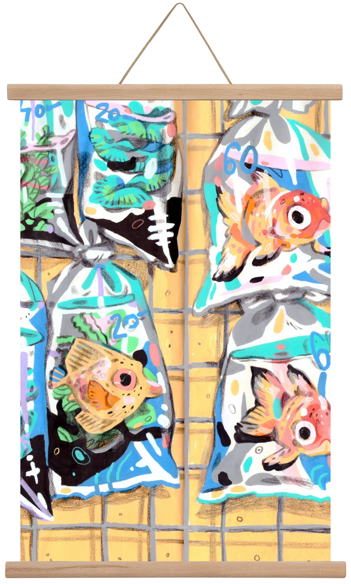Goldfish market - artbridge