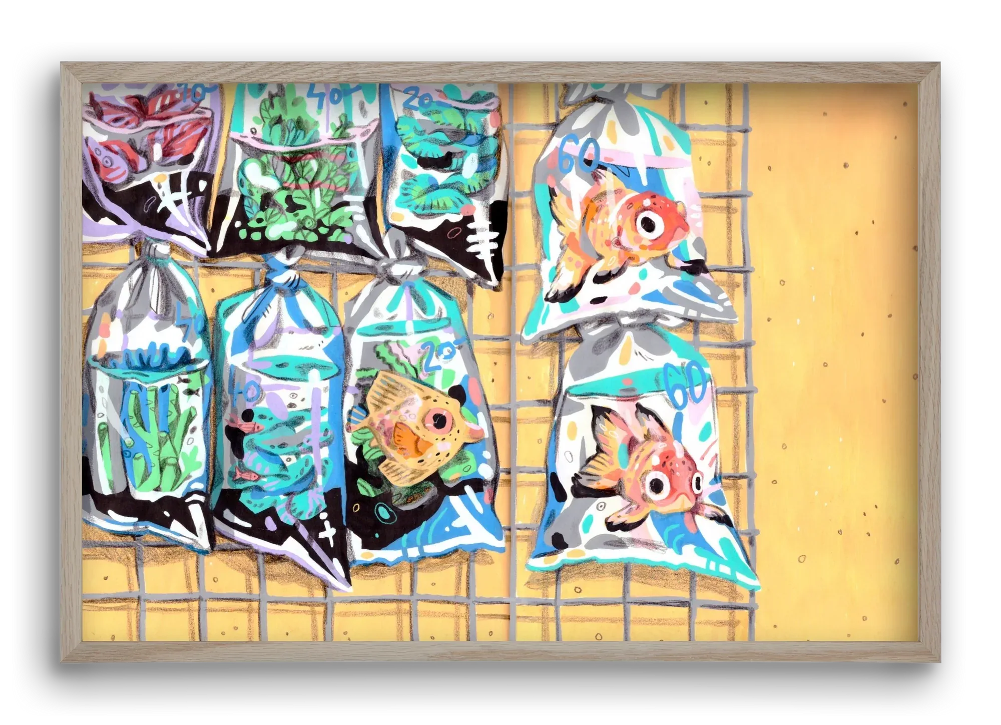 Goldfish market - artbridge