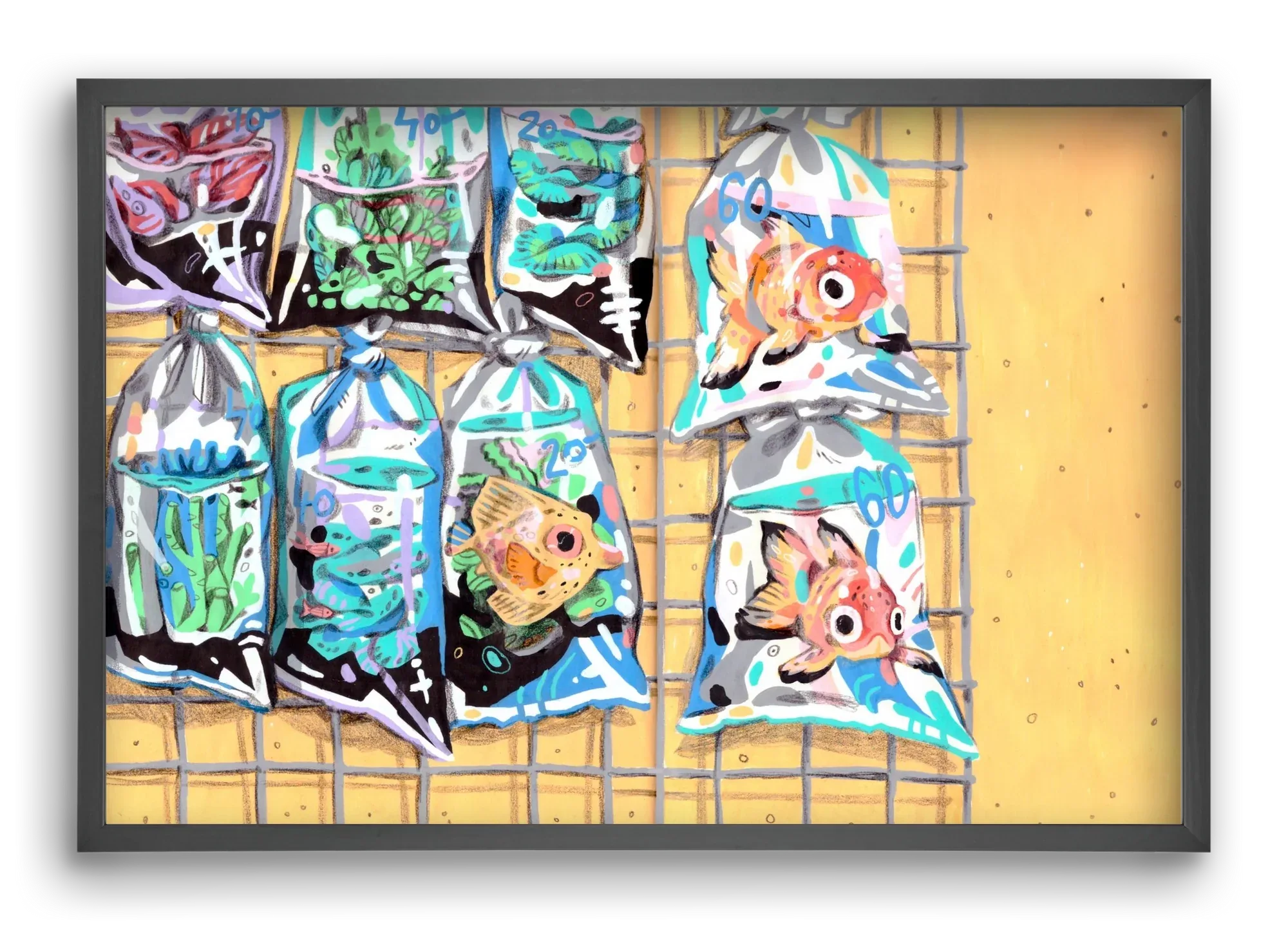Goldfish market - artbridge
