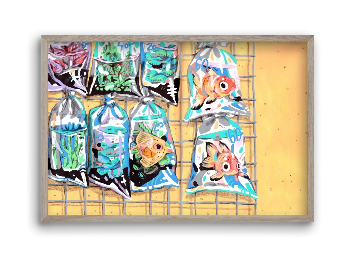 Goldfish market - artbridge