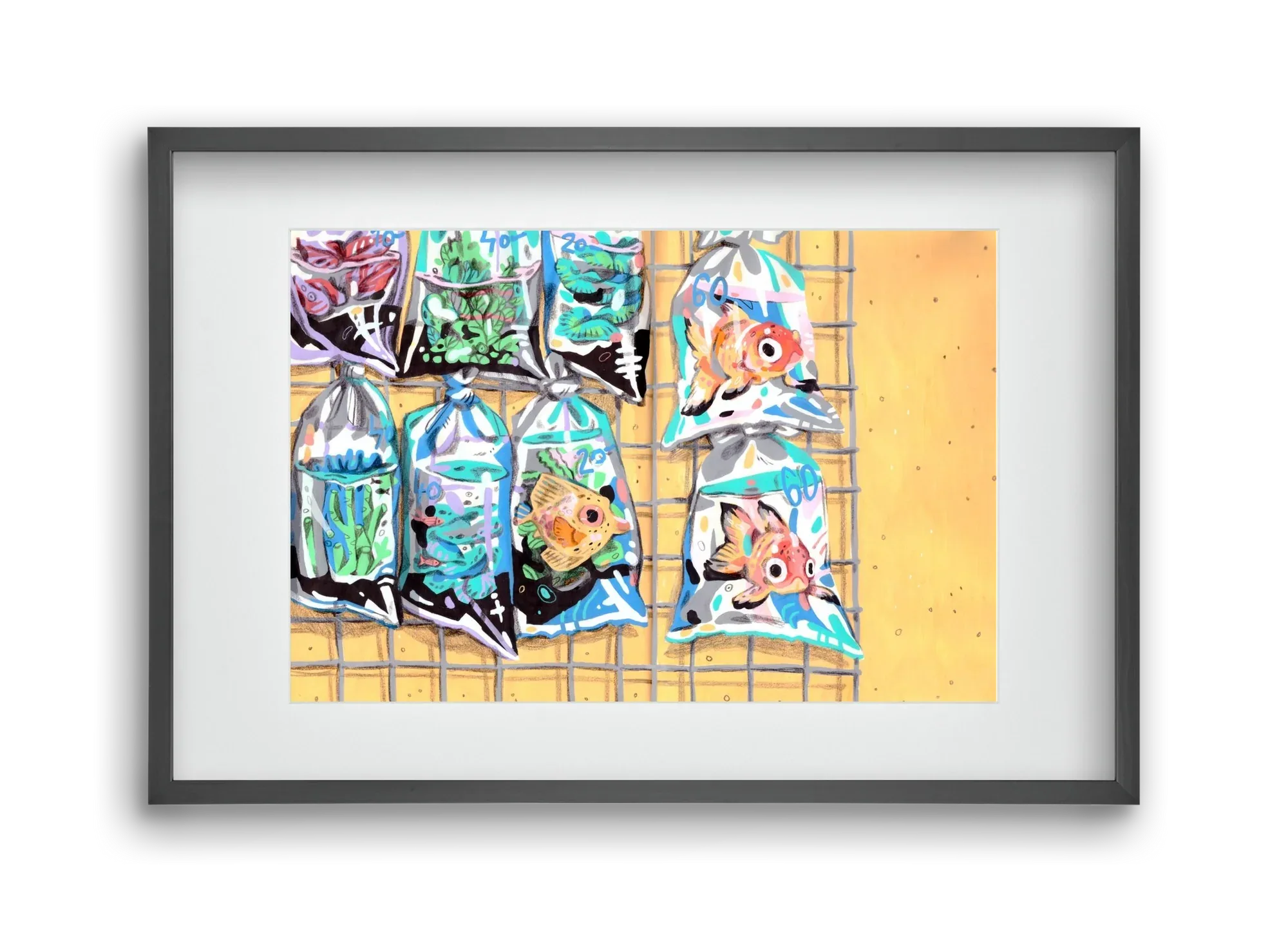 Goldfish market - artbridge