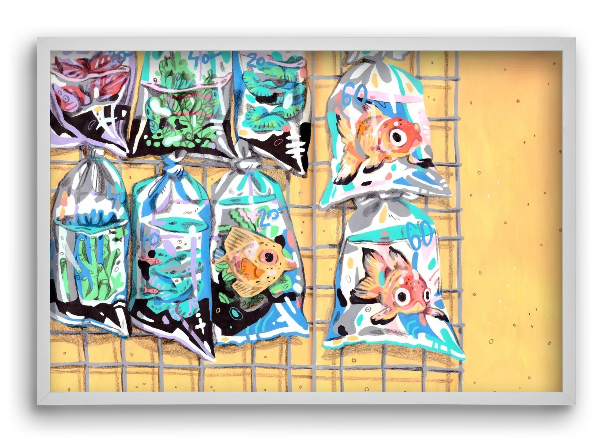 Goldfish market - artbridge