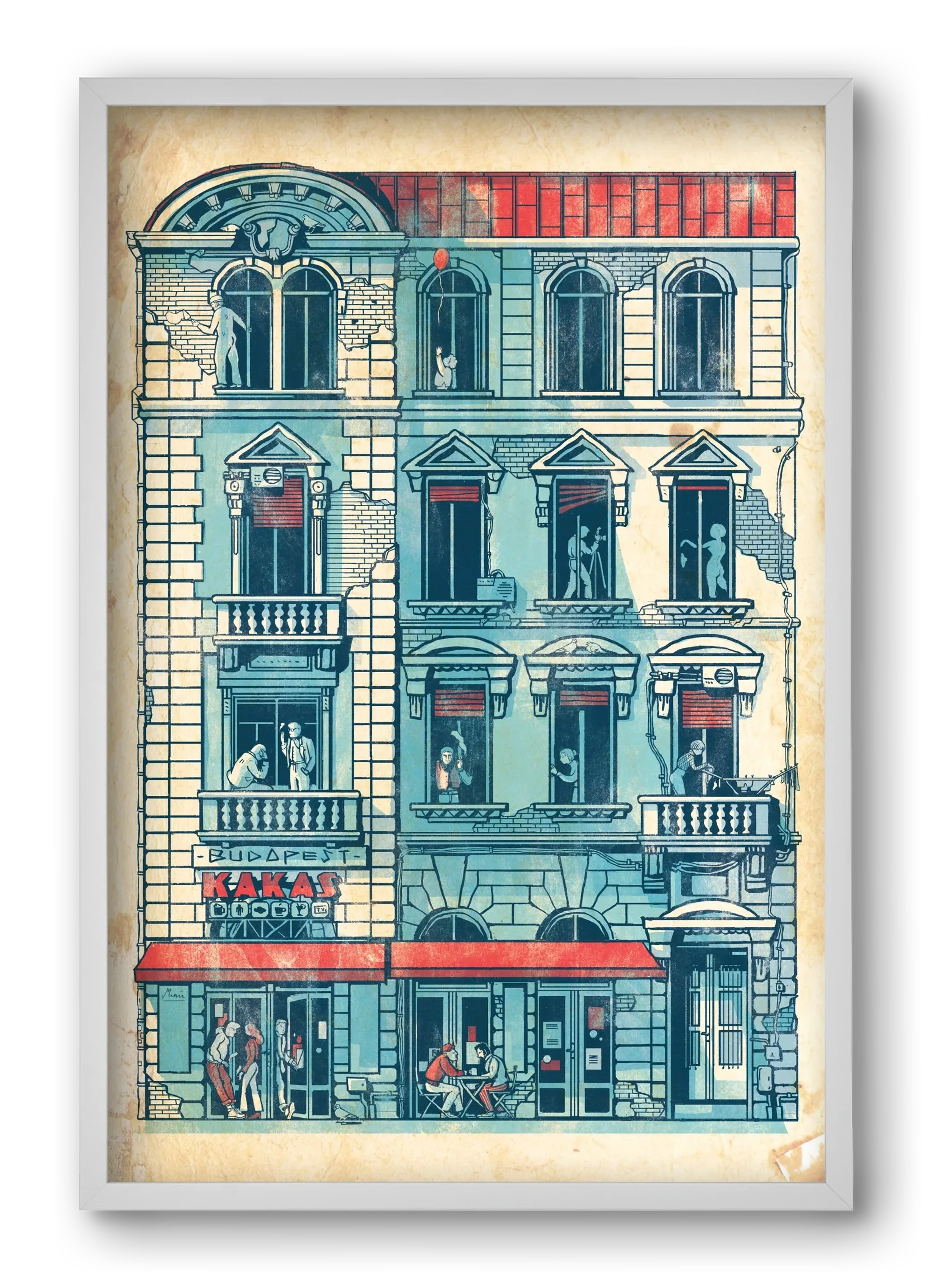 Akacfa street - artbridge