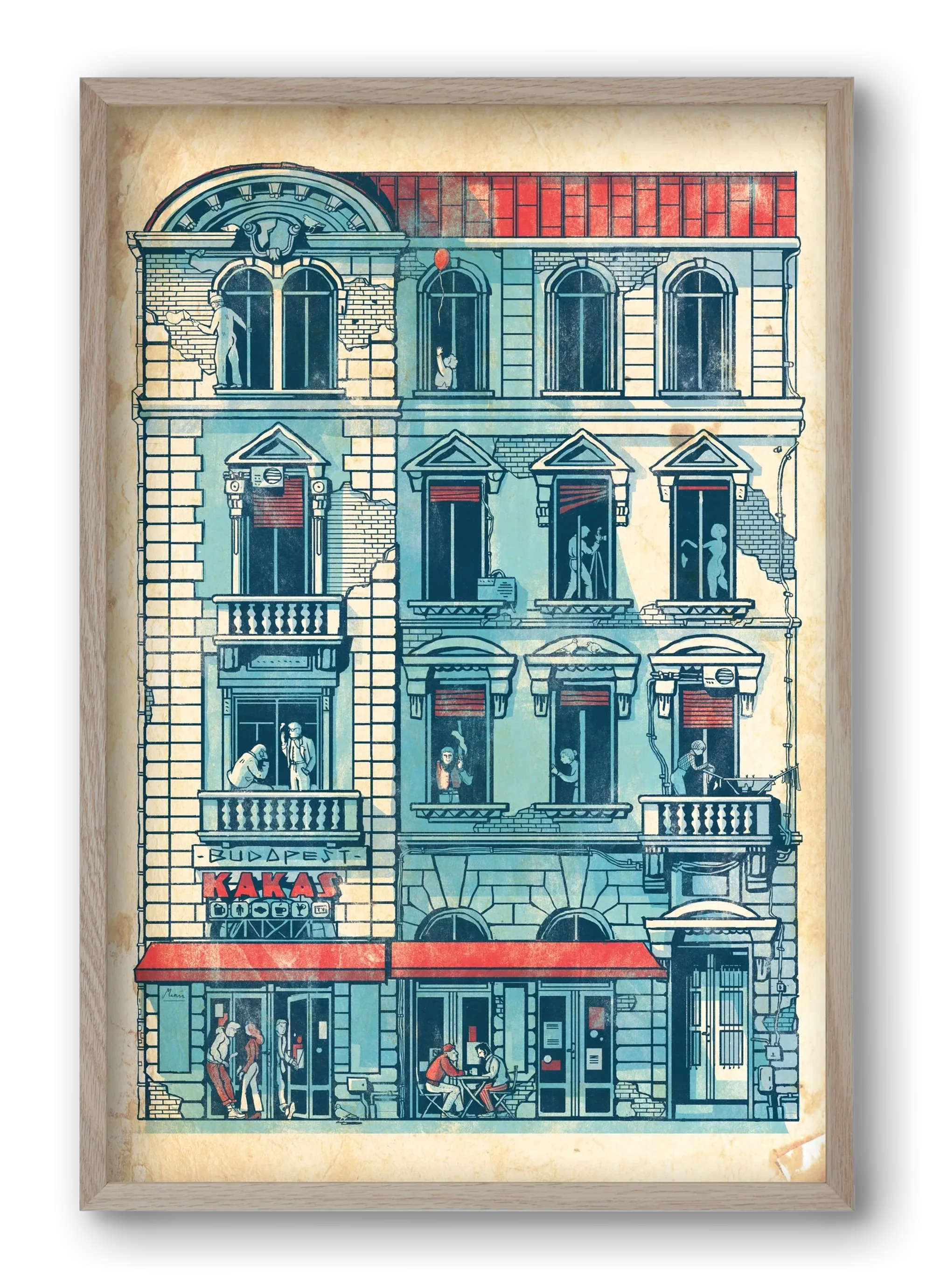 Akacfa street - artbridge