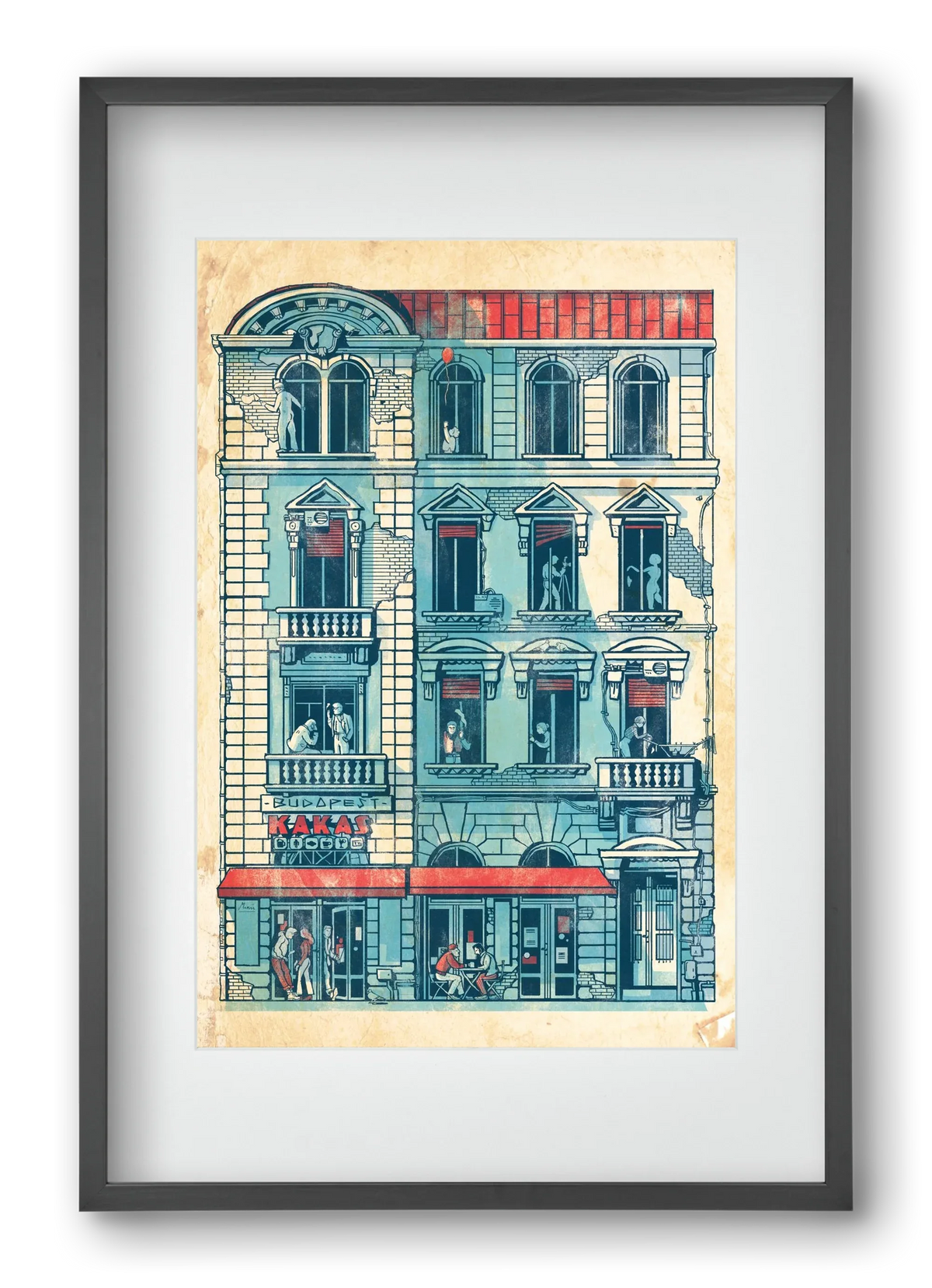 Akacfa street - artbridge