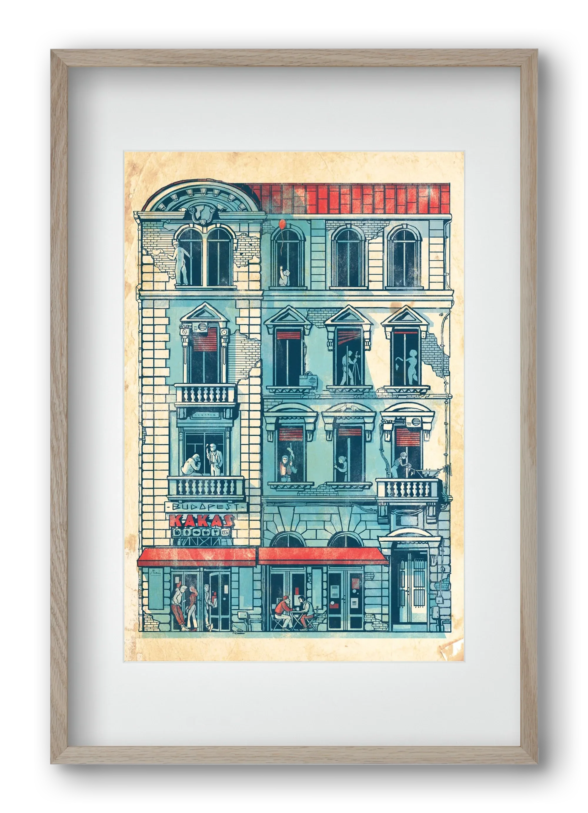 Akacfa street - artbridge