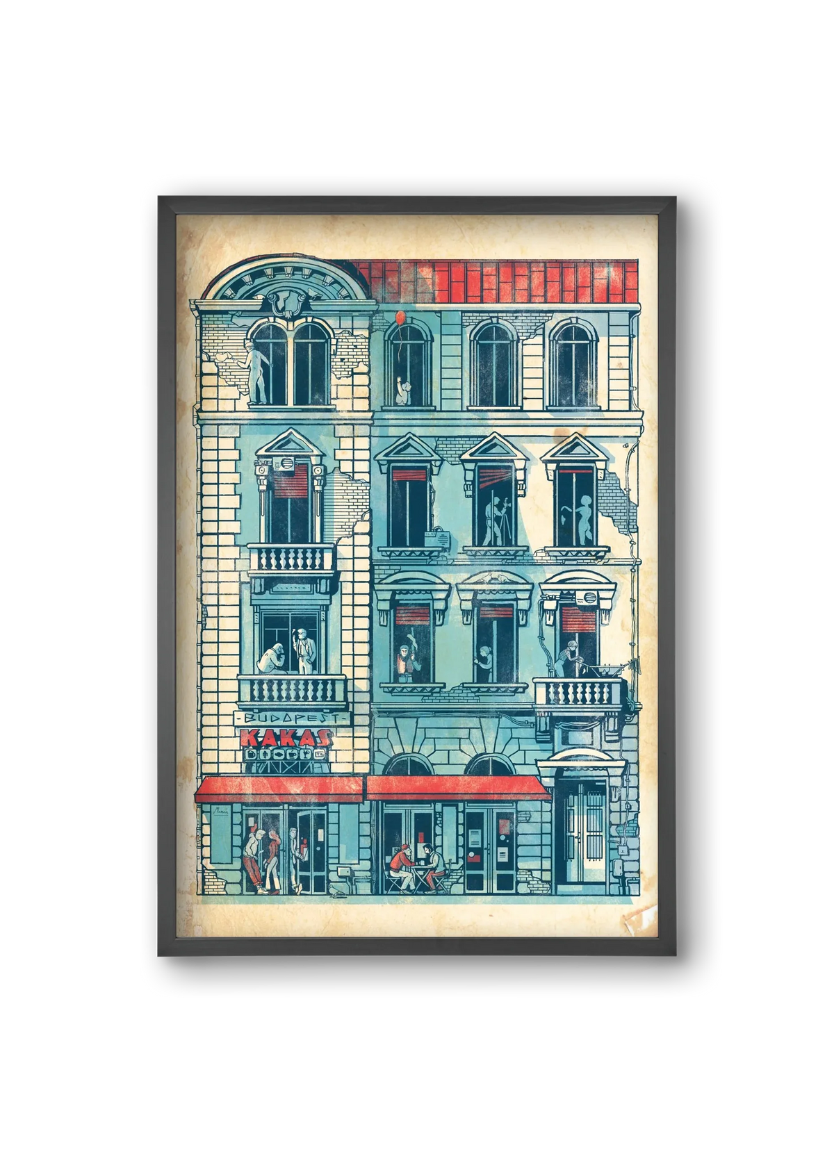 Akacfa street - artbridge