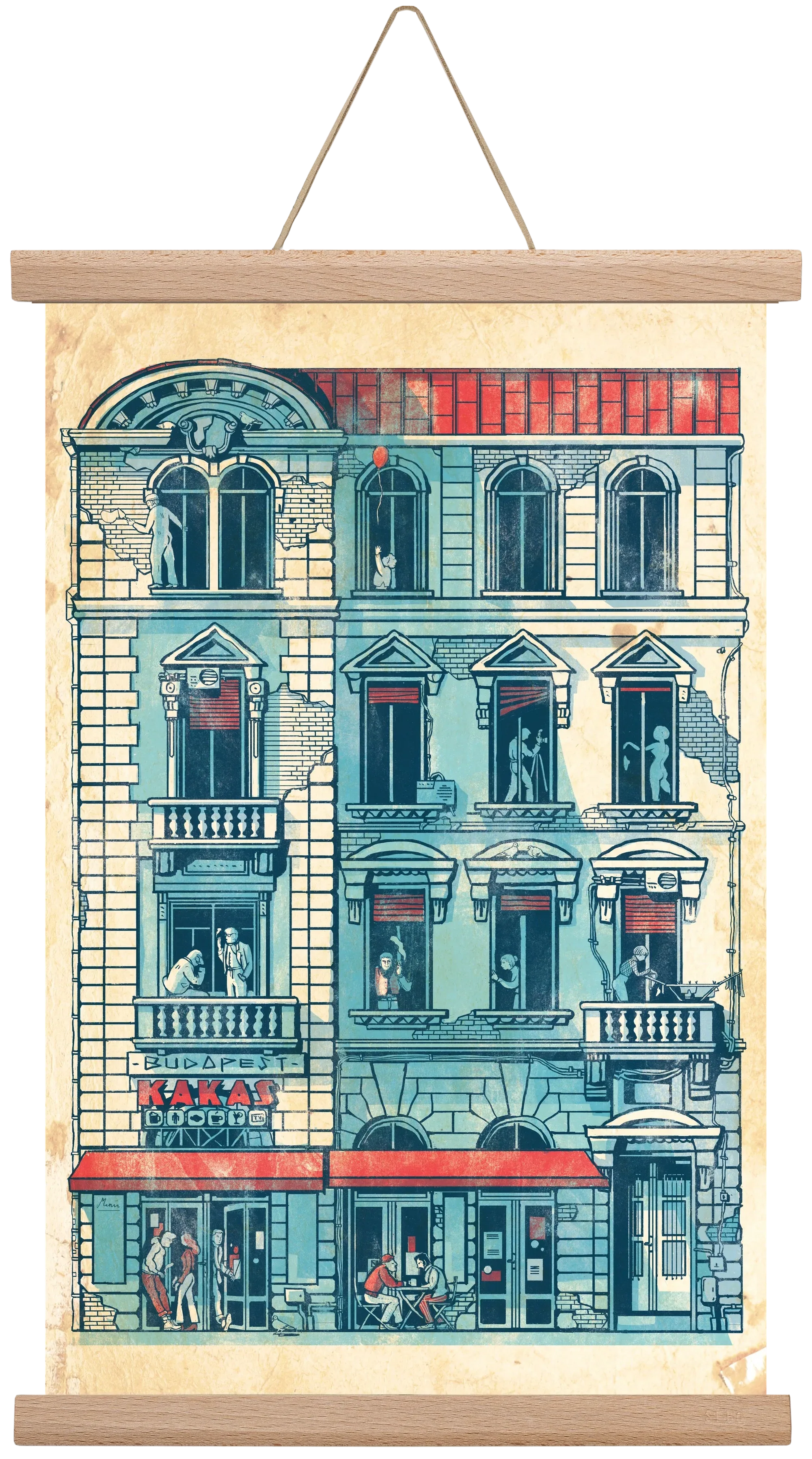 Akacfa street - artbridge