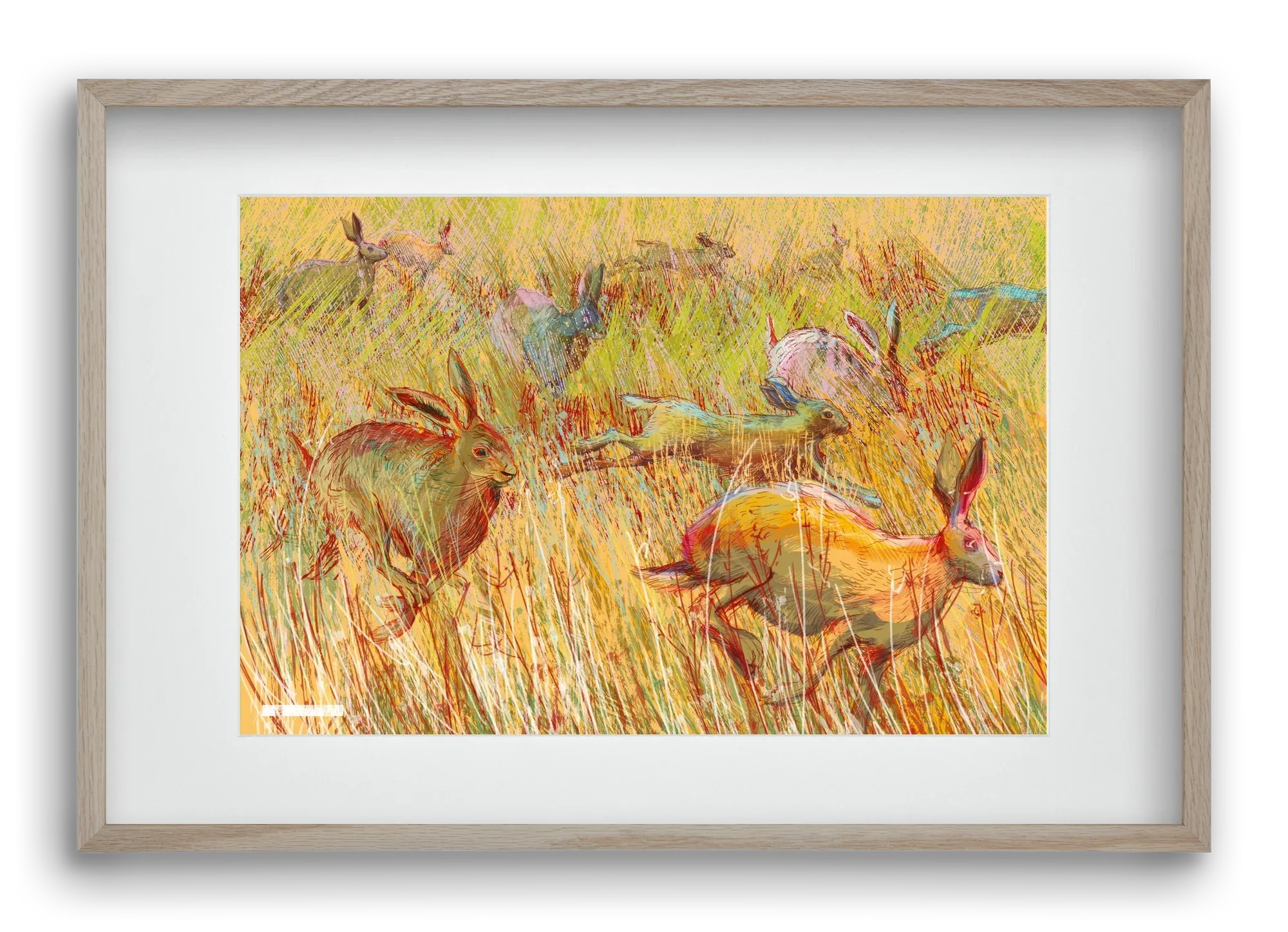 Running of hares - artbridge
