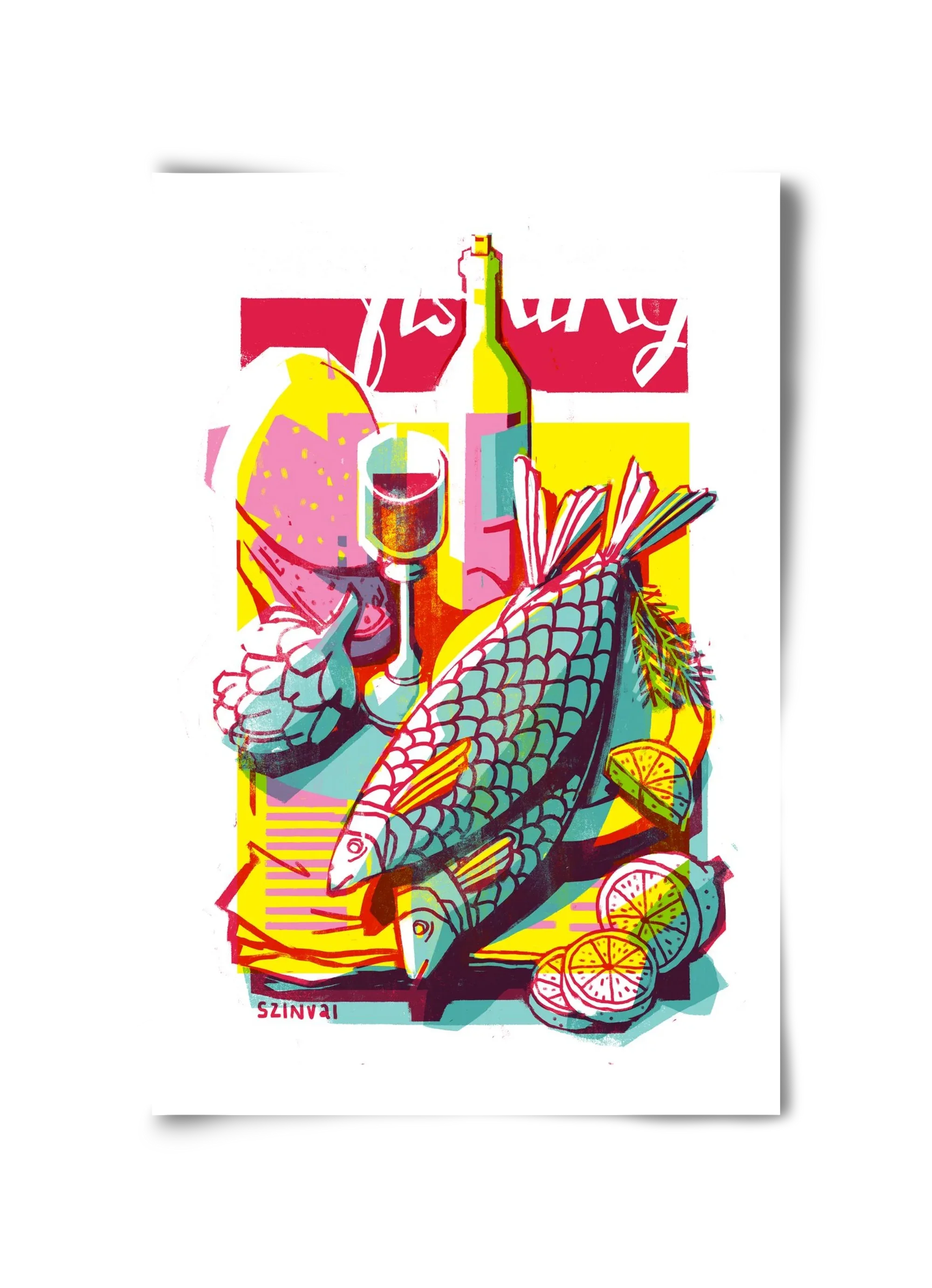 Still-life with fish - artbridge