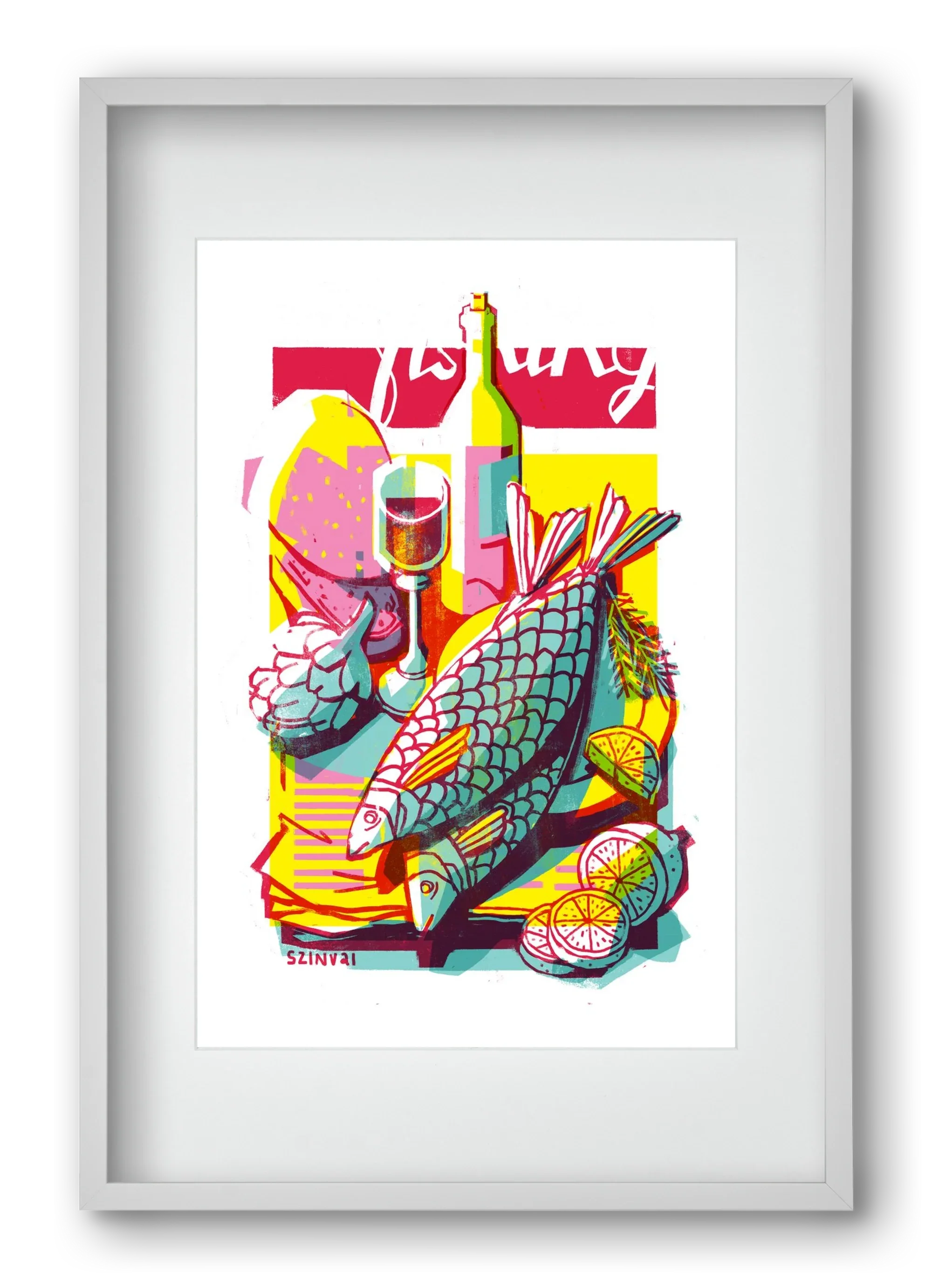 Still-life with fish - artbridge