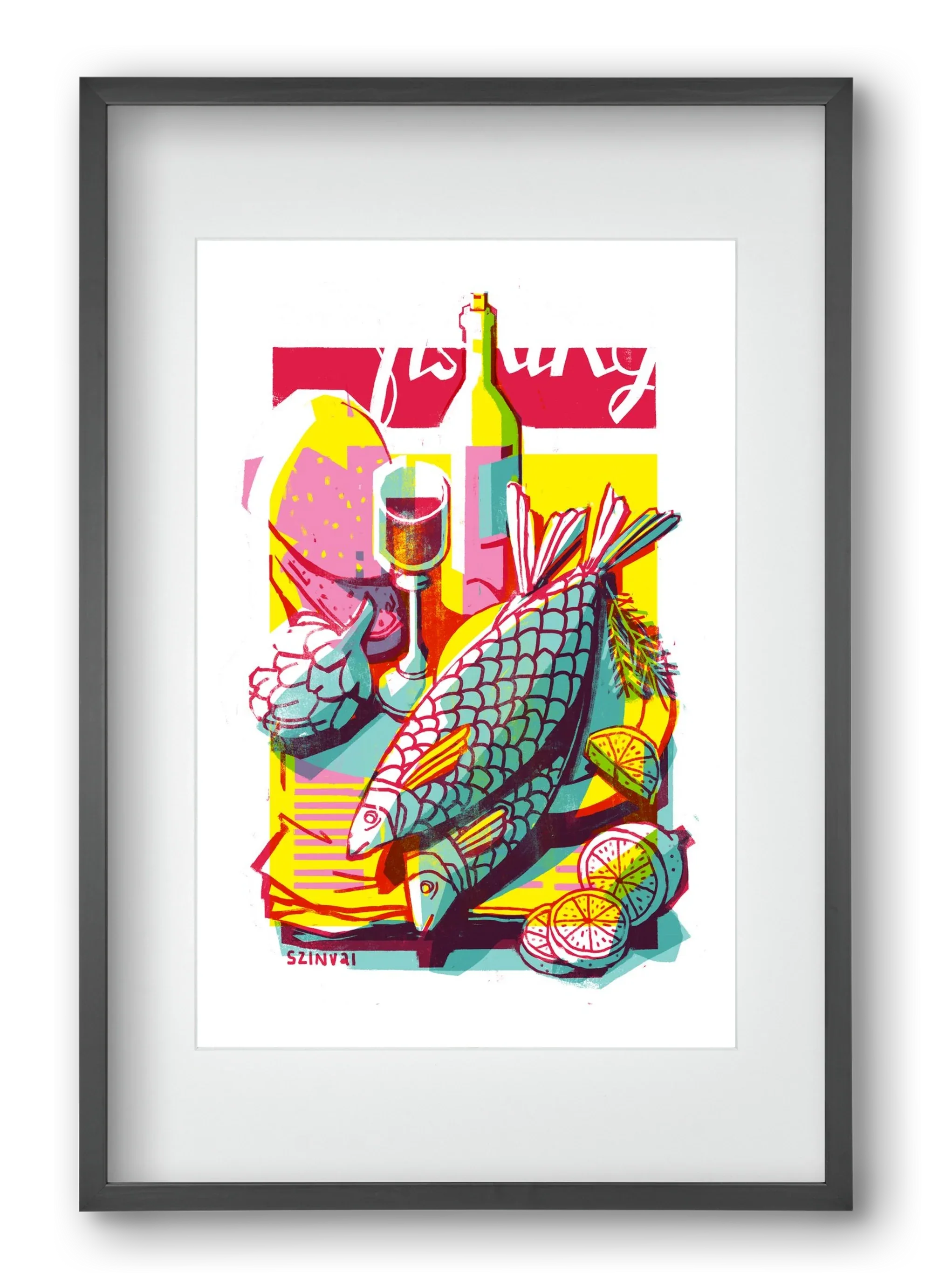Still-life with fish - artbridge