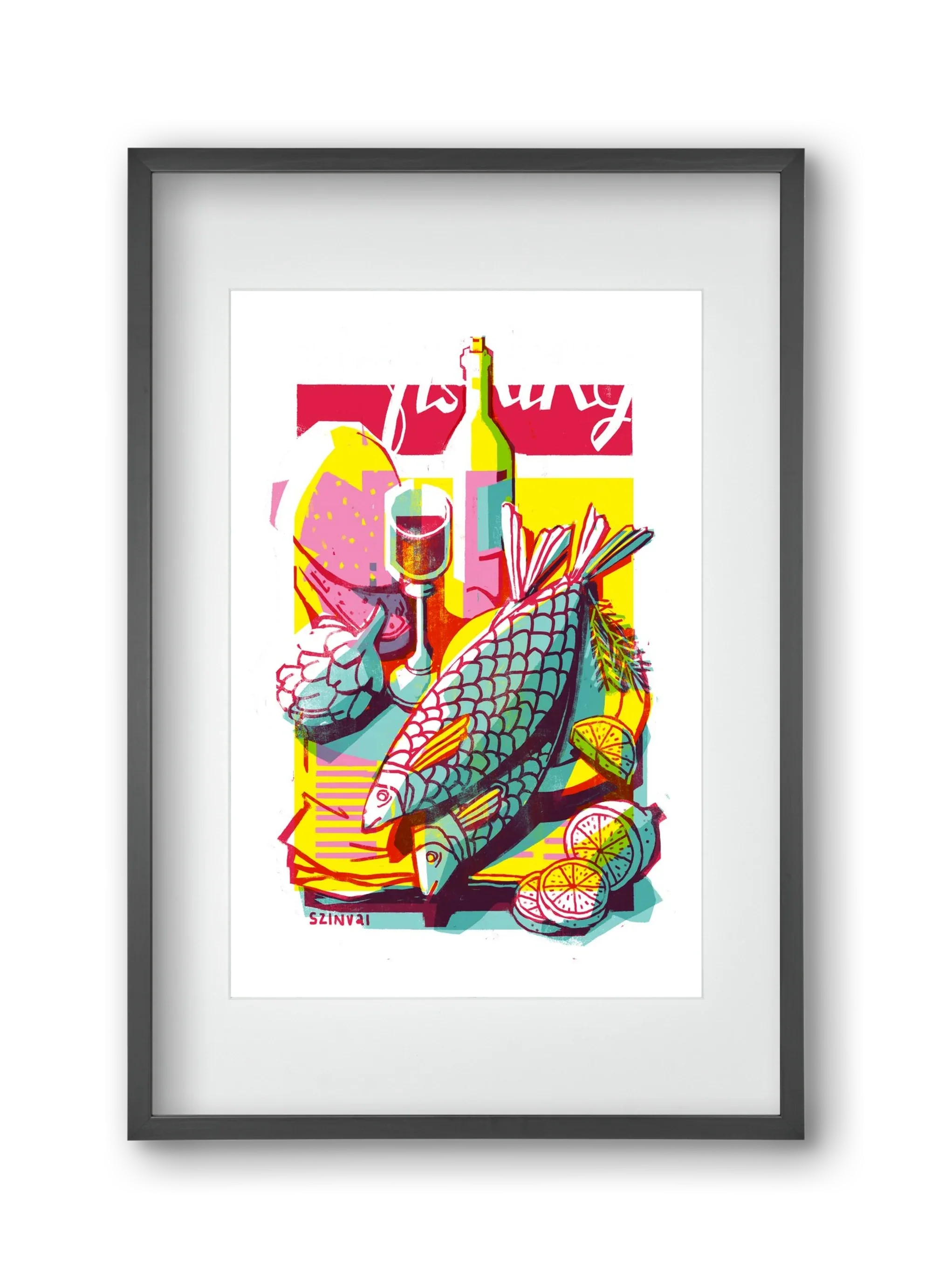 Still-life with fish - artbridge