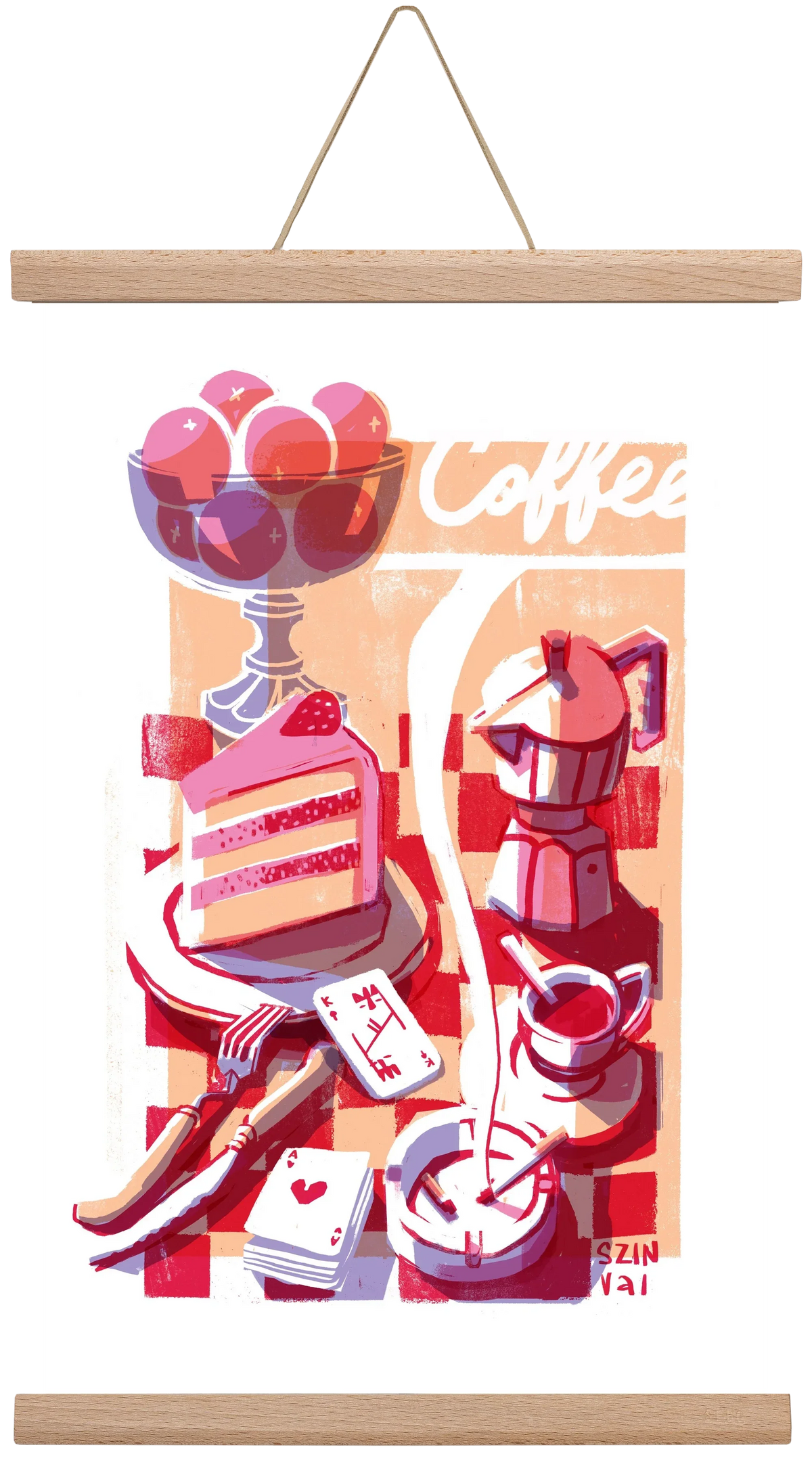 Coffee and cake and cigarettes - artbridge